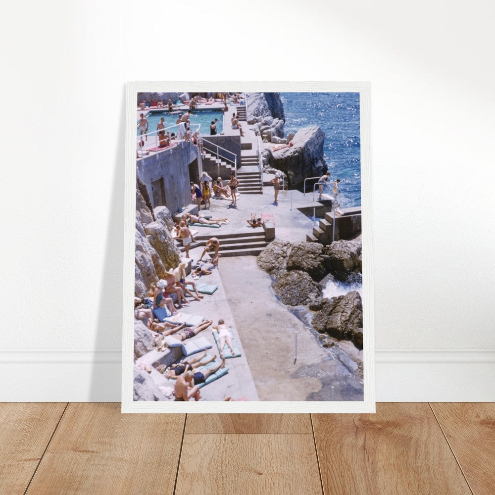 Framed Capri Italy Vintage Photograph Art Print