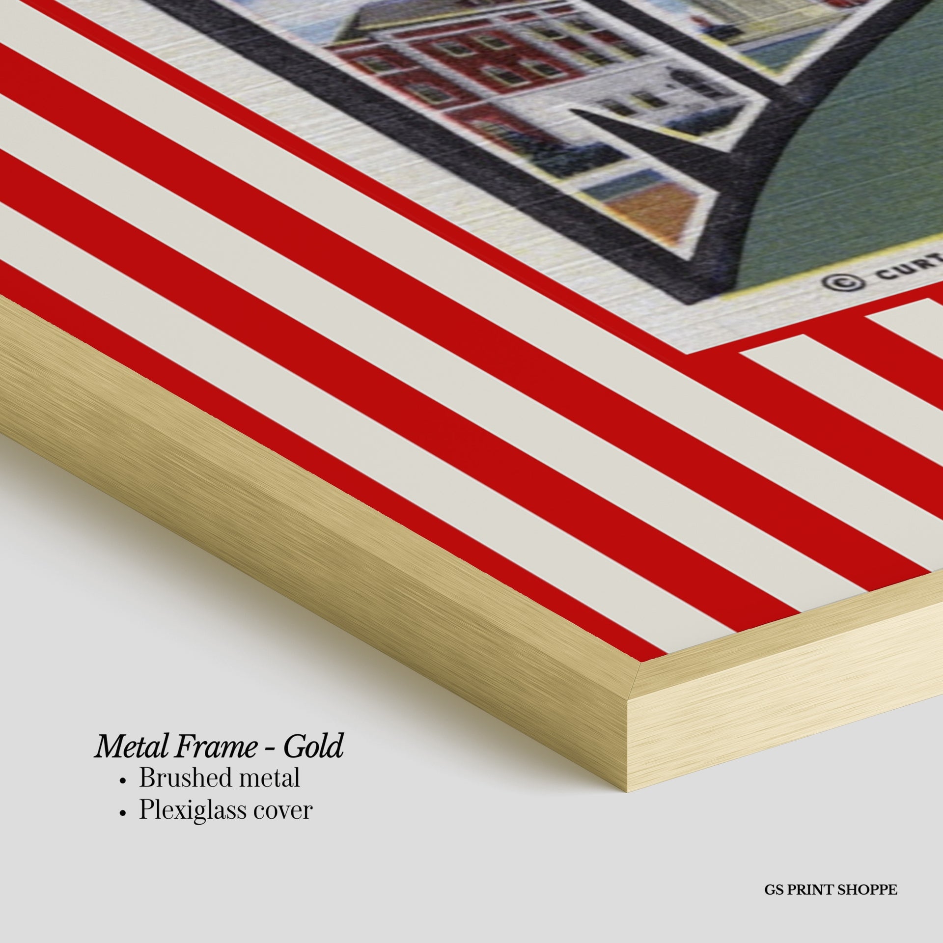 University of Nebraska Horizontal Art Print