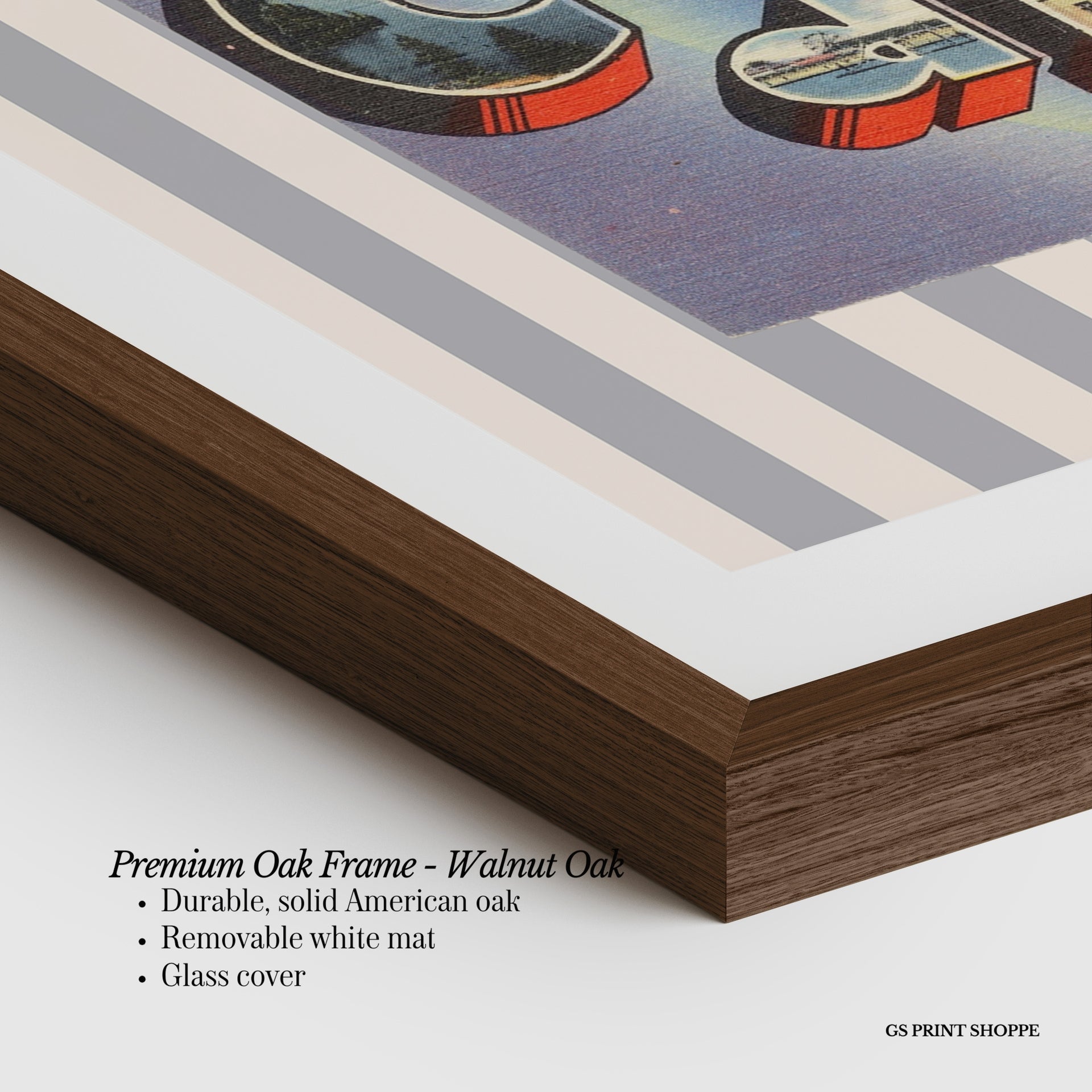 Coeur D'alene Horizontal Art Print
