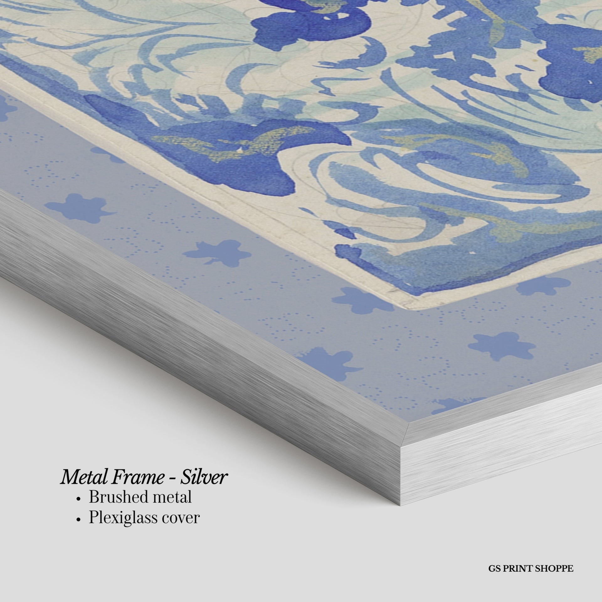 Surfboard Painting Horizontal Art Print