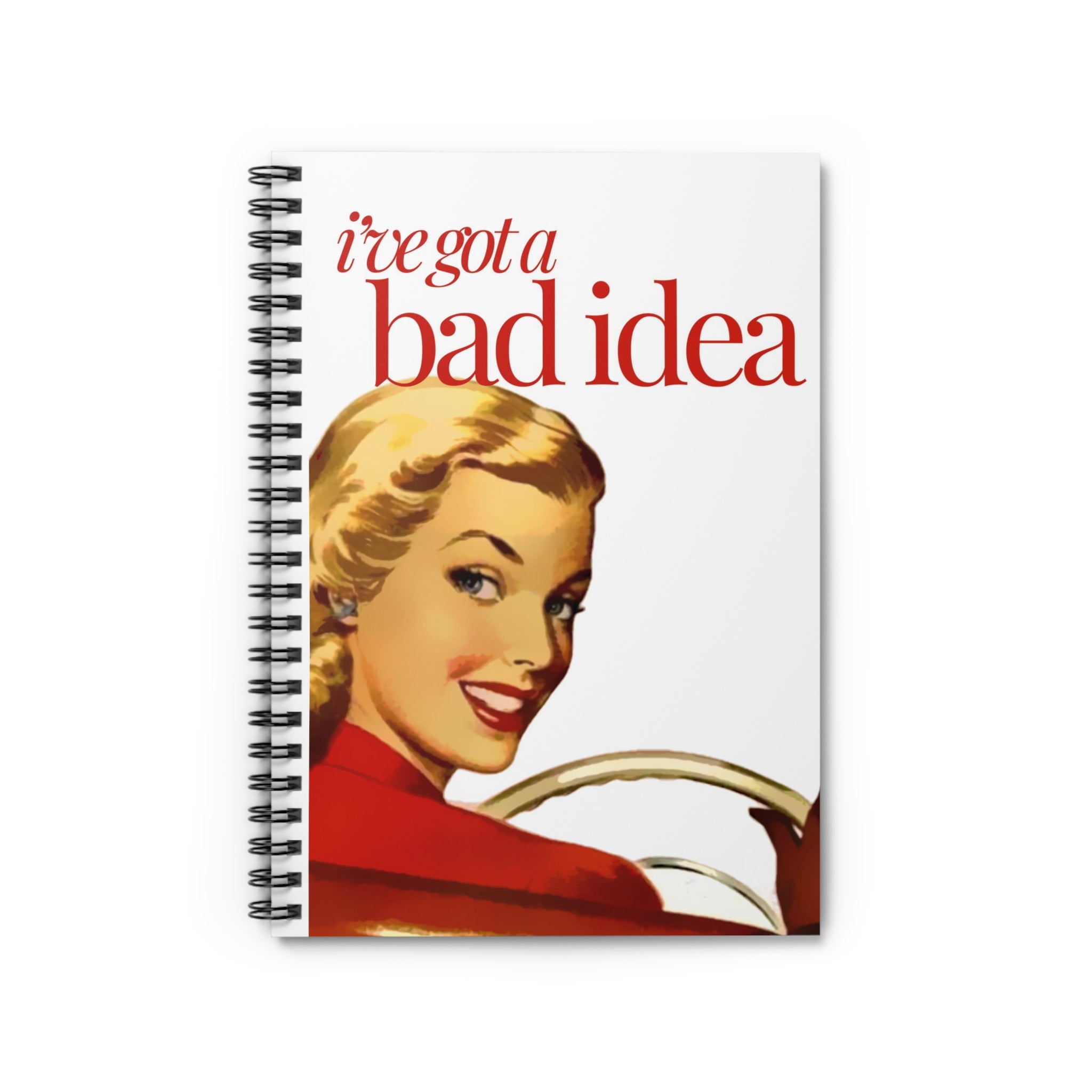 Bad Idea Spiral Notebook