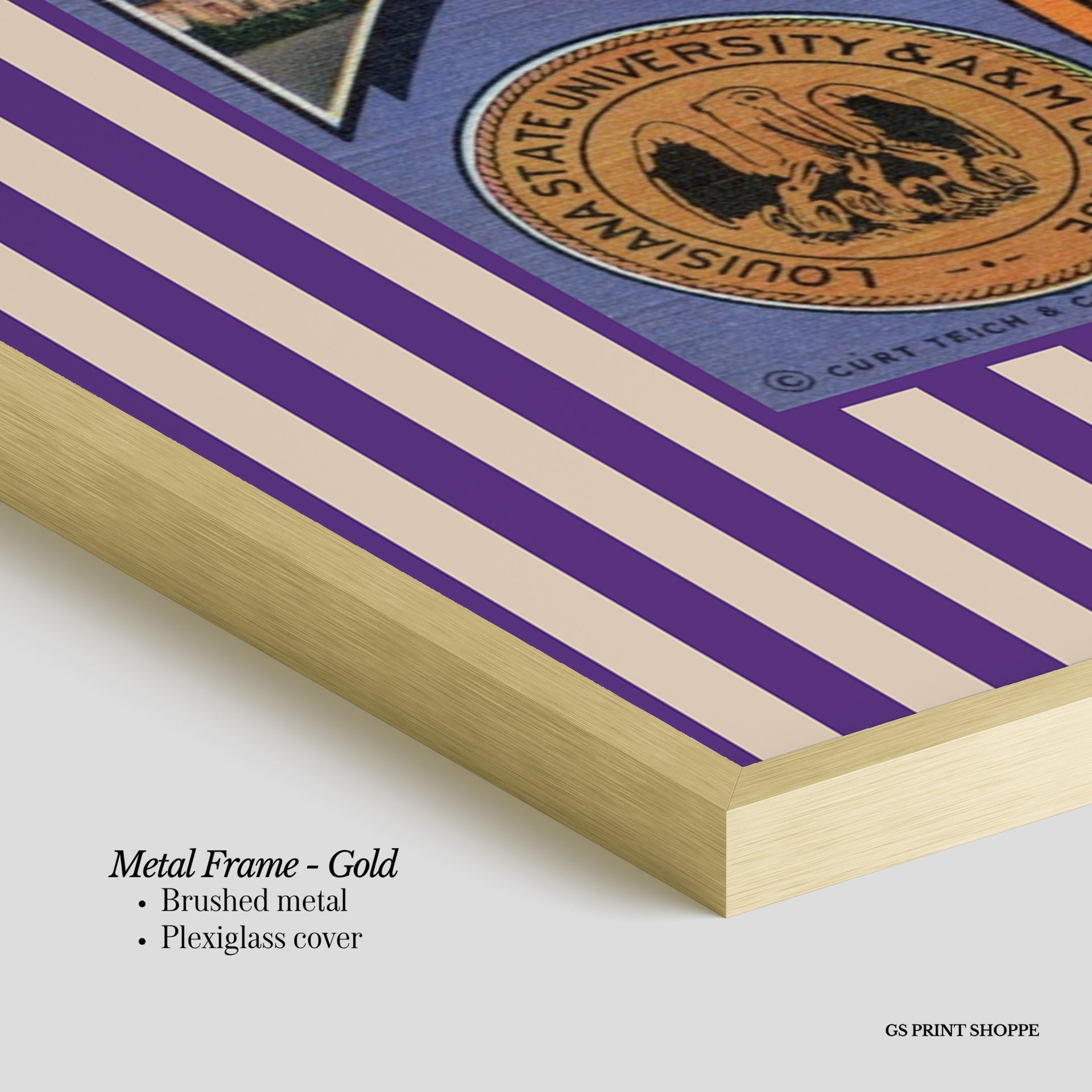 Louisiana State University Horizontal Art Print