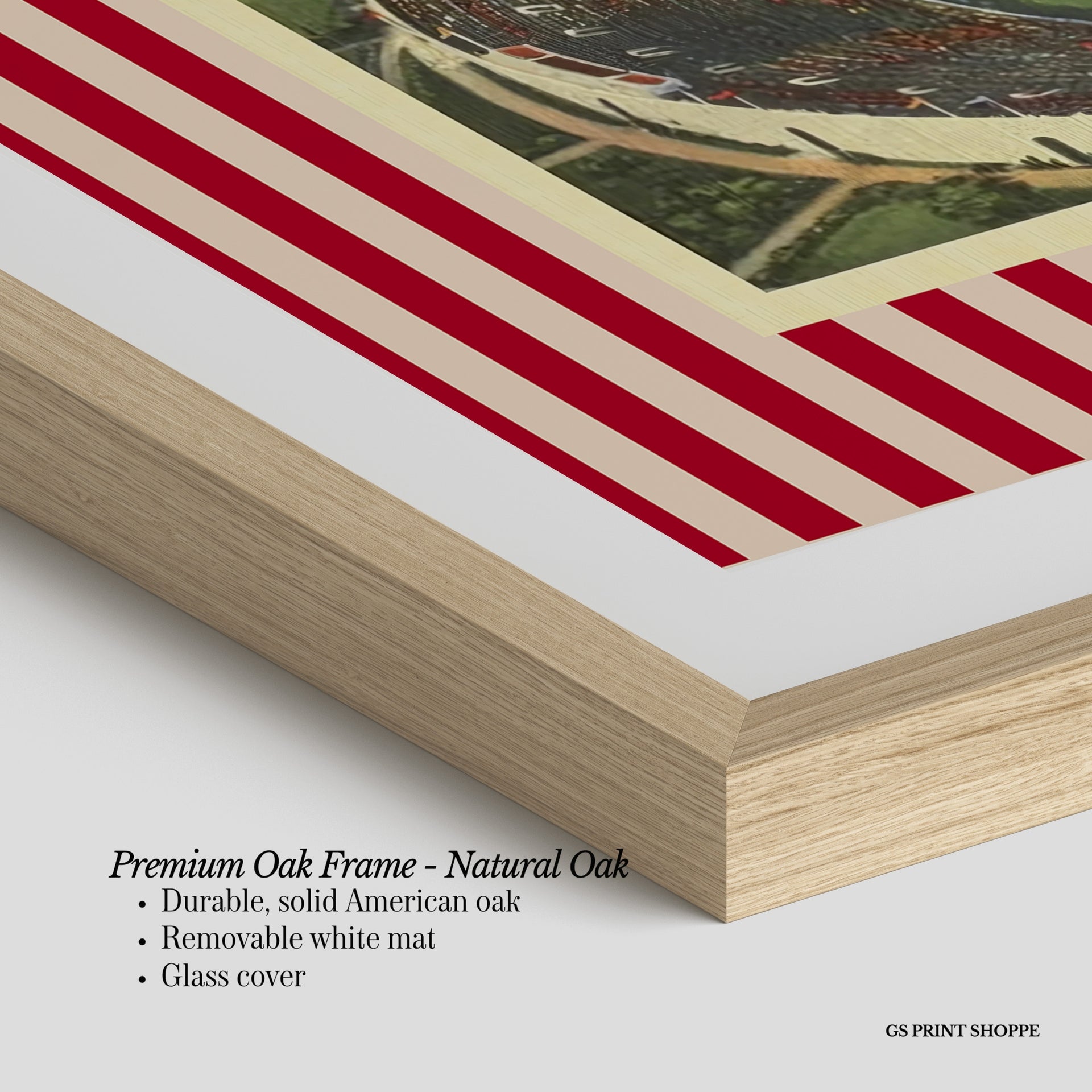 University of Alabama Football Horizontal Art Print