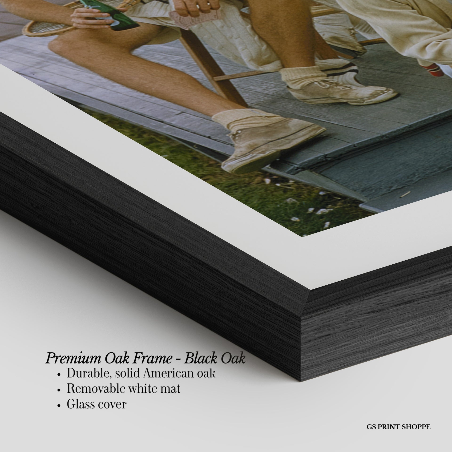 Tennis Team Steps Vertical Art Print