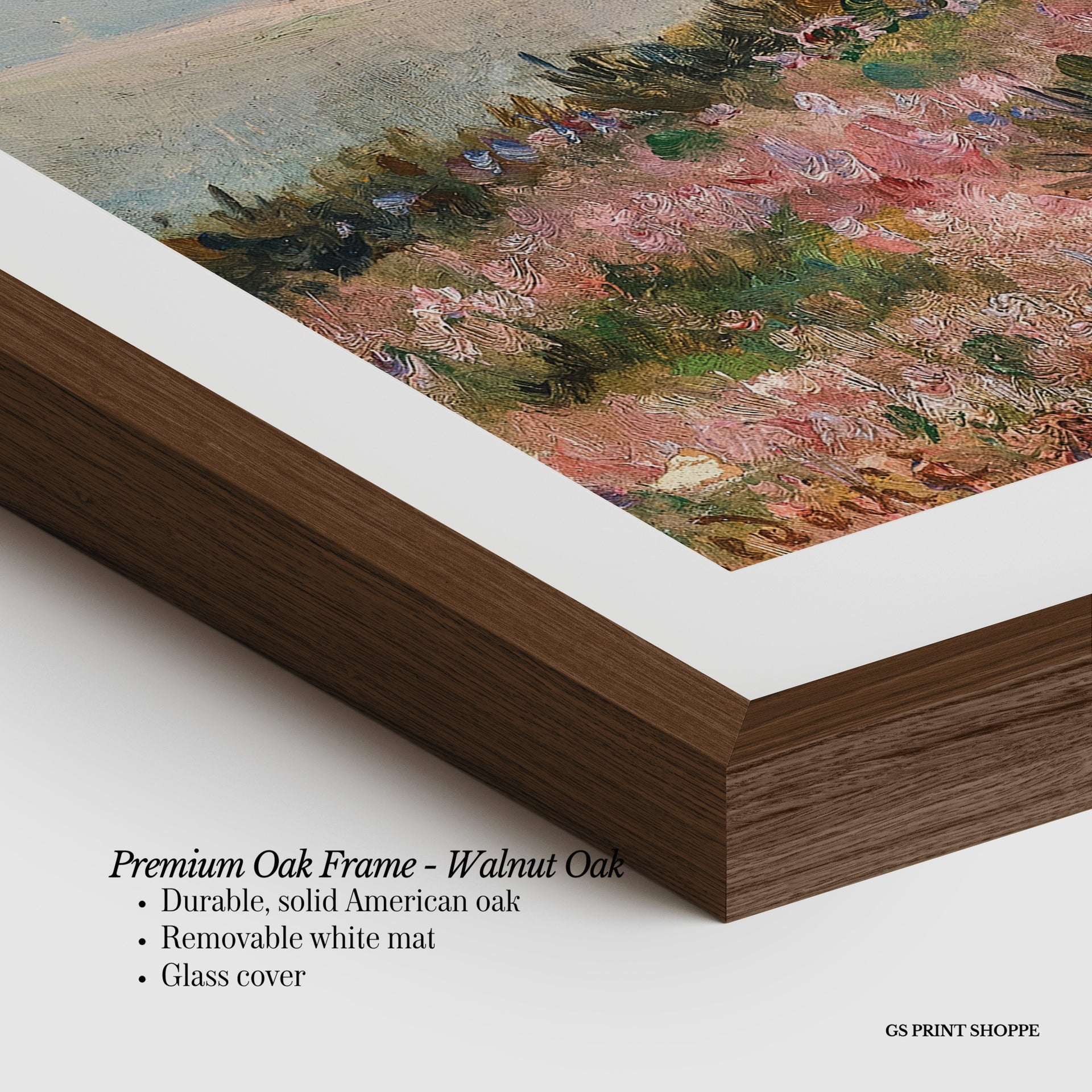 Heather in Bloom Horizontal Art Print