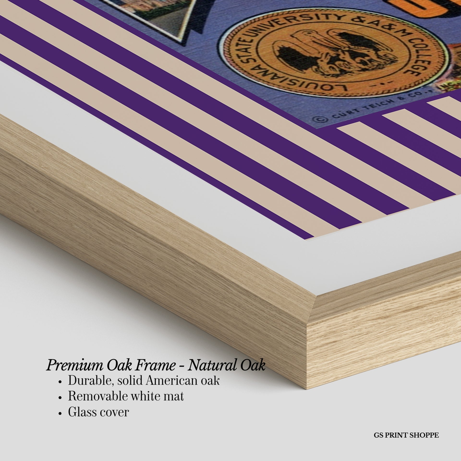 Louisiana State University Horizontal Art Print