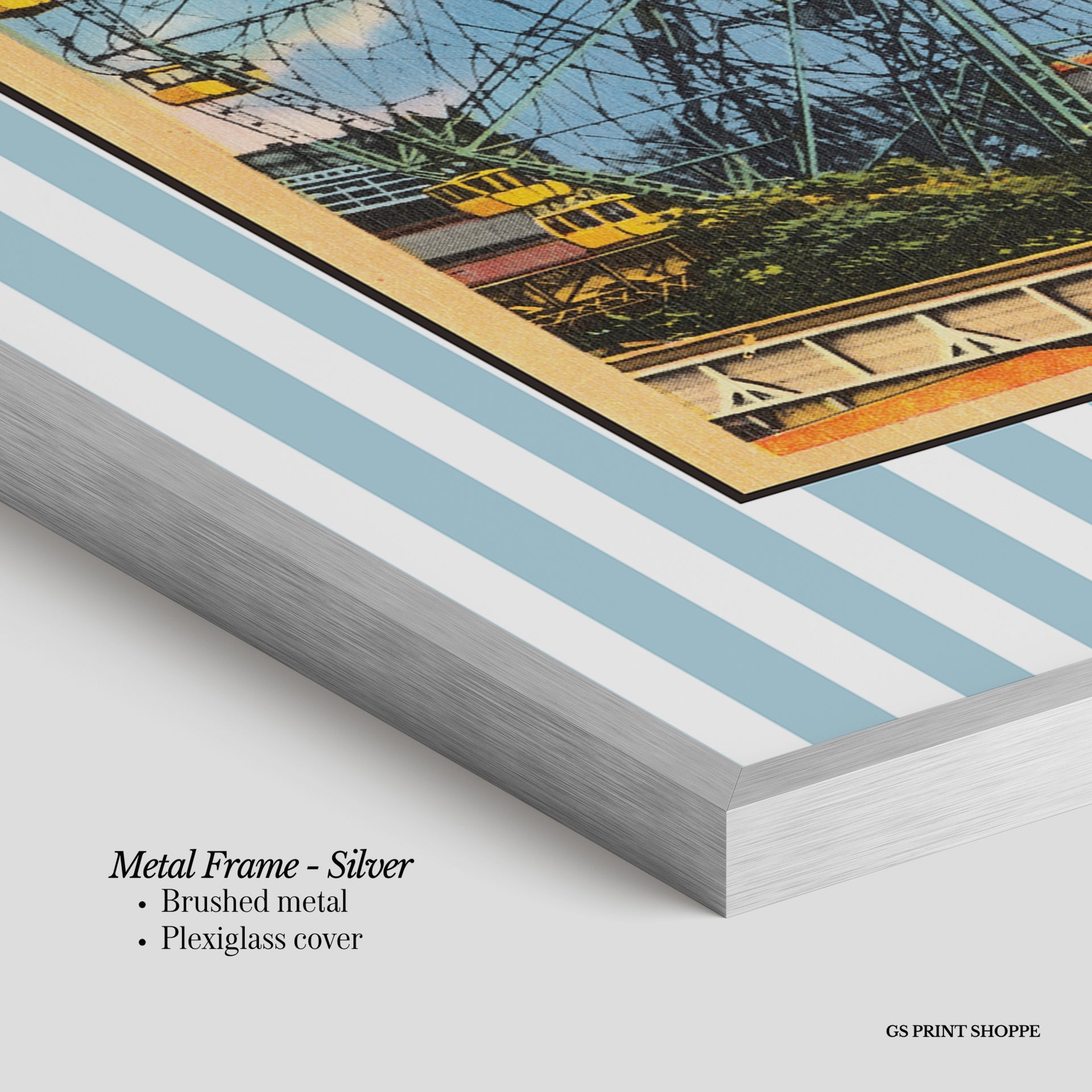 Wonder Wheel Vertical Art Print