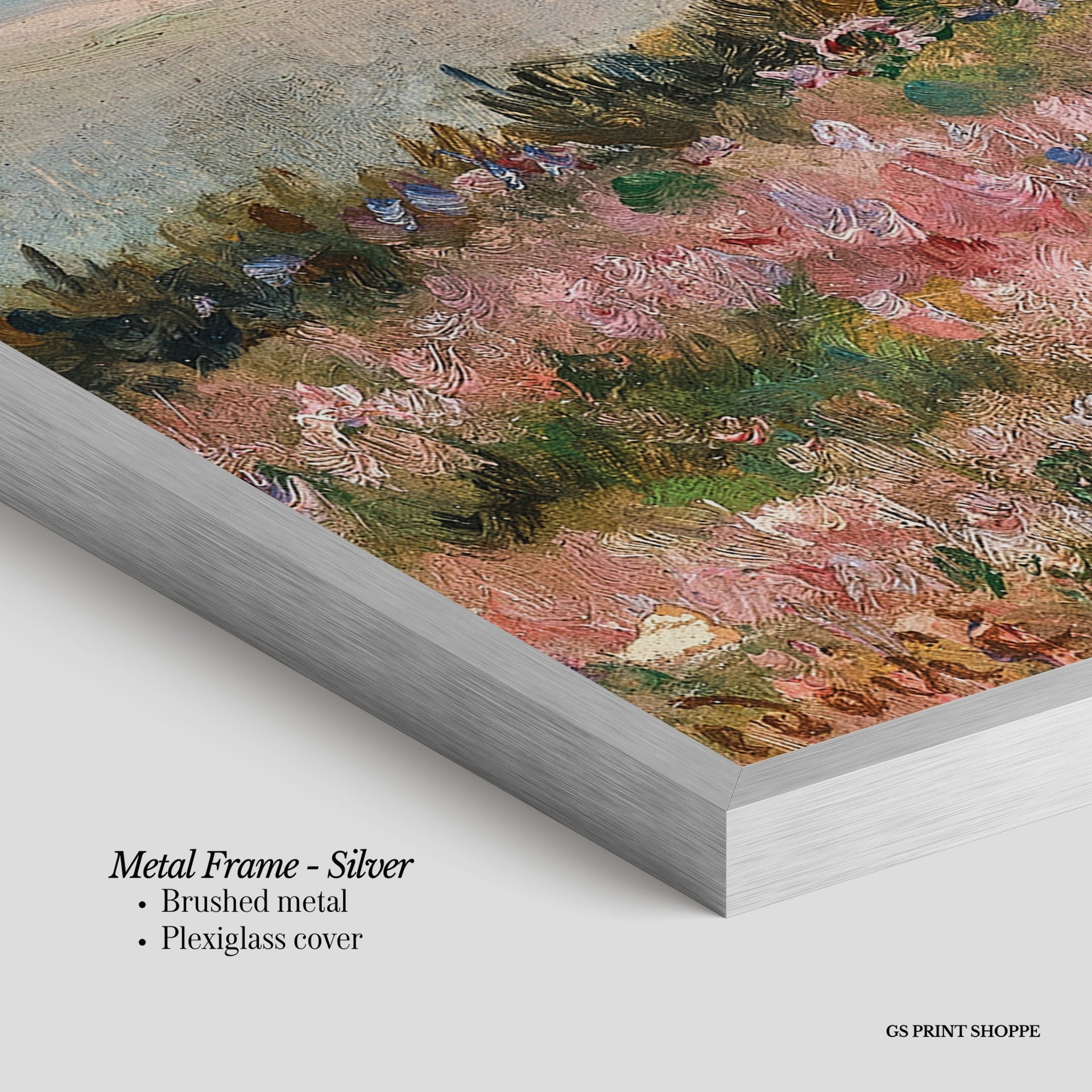 Heather in Bloom Horizontal Art Print
