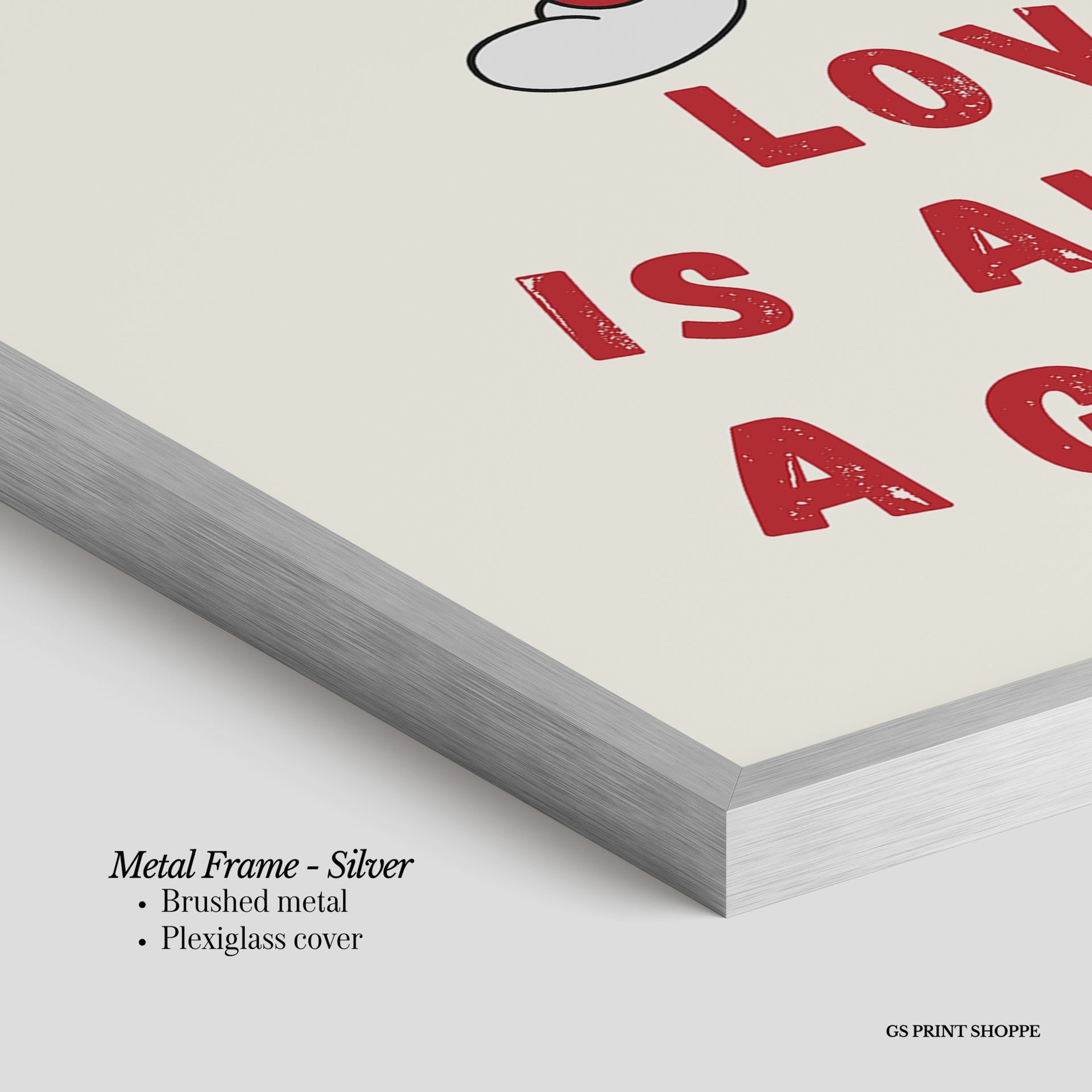 Love Is Always A Good Idea Vertical Art Print