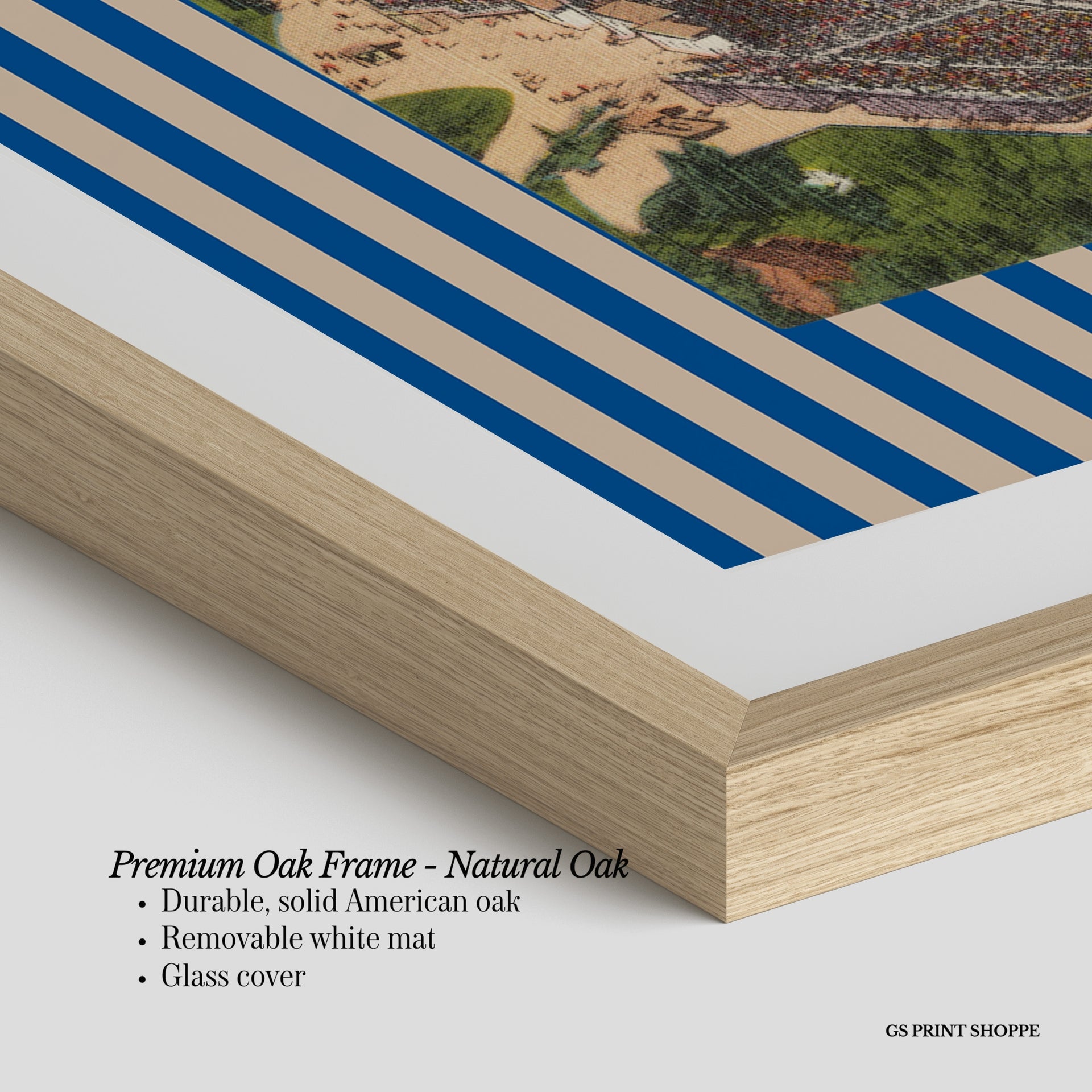 Duke Stadium Horizontal Art Print