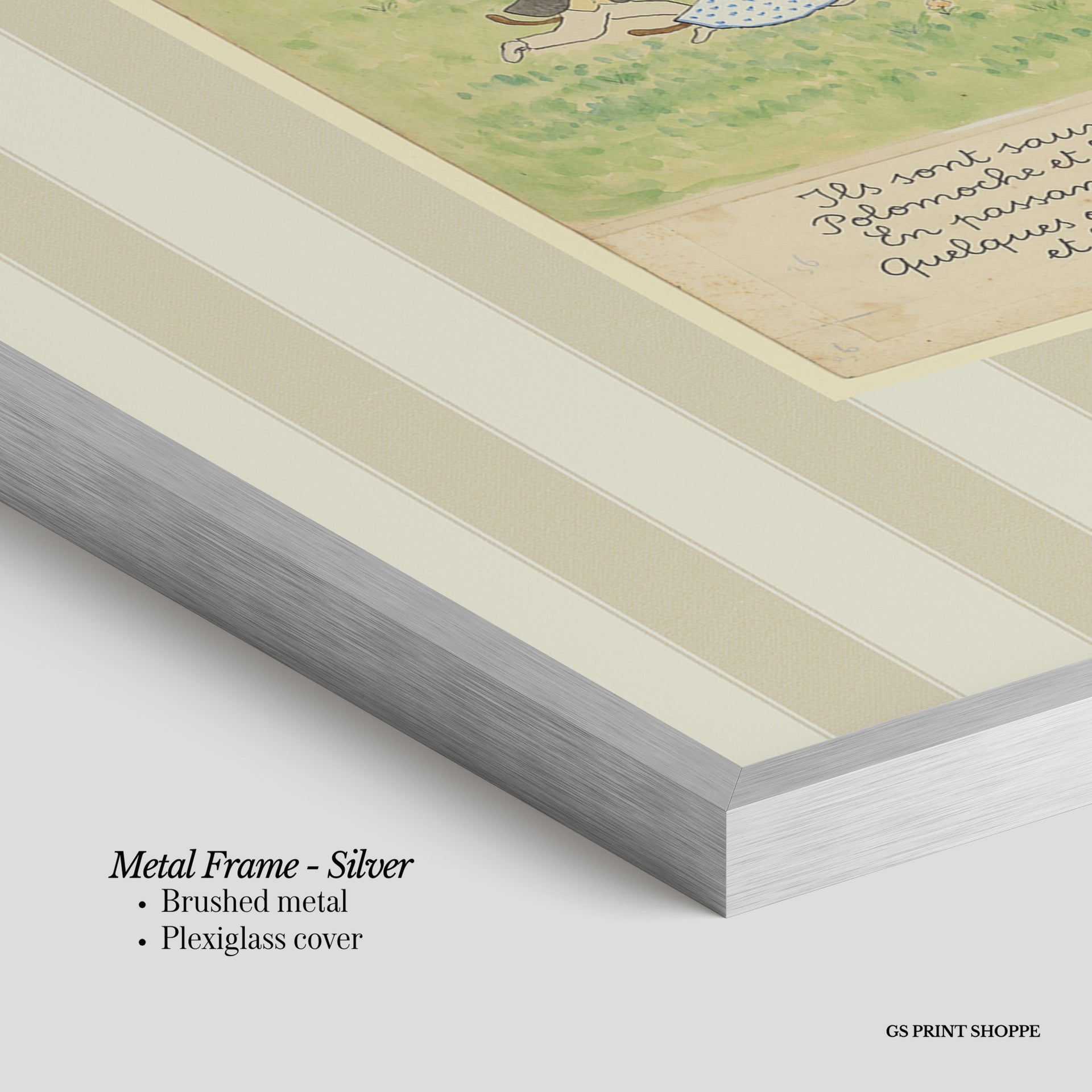 Zephir Says Goodbye Horizontal Art Print