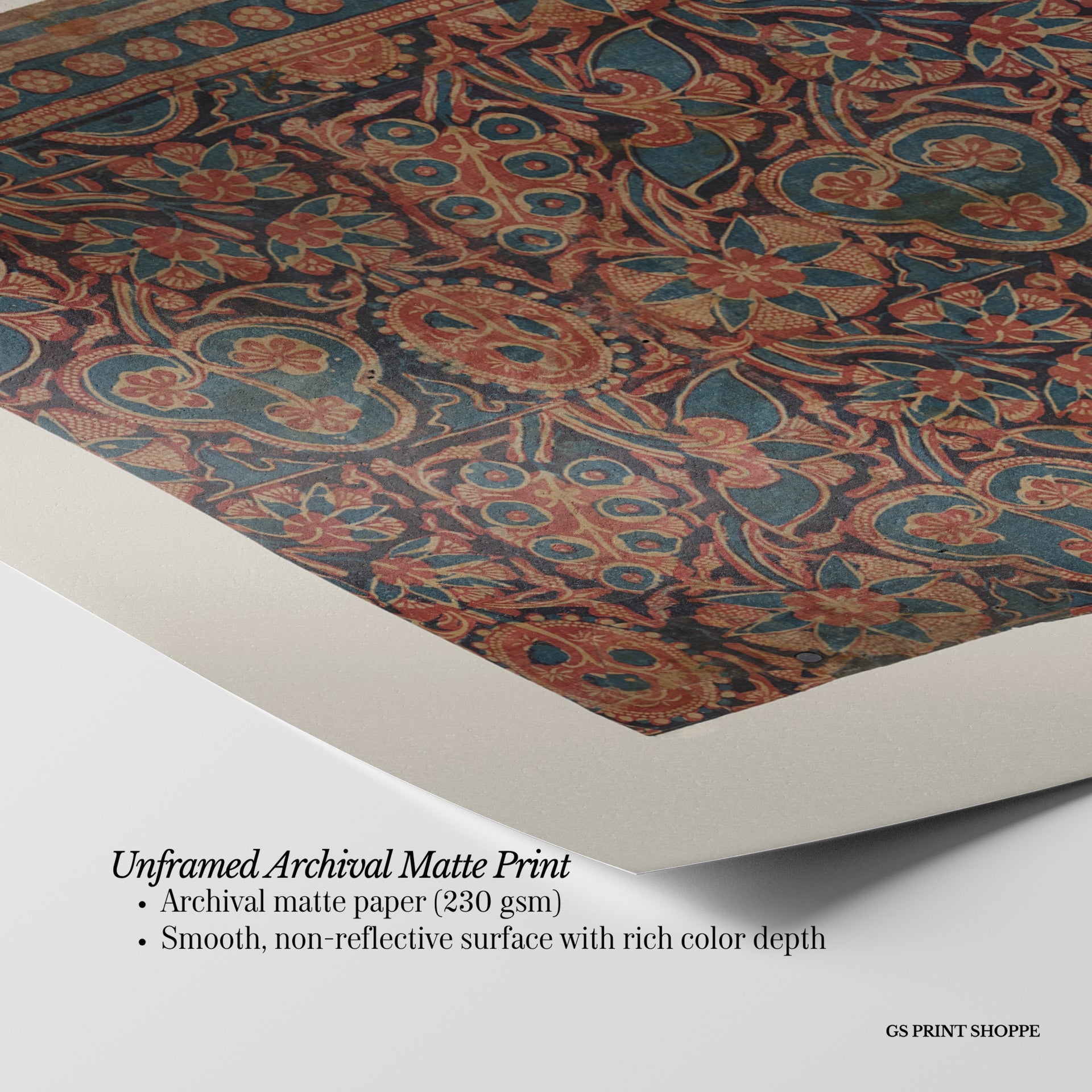 Indian Tapestry Horizontal Art Print
