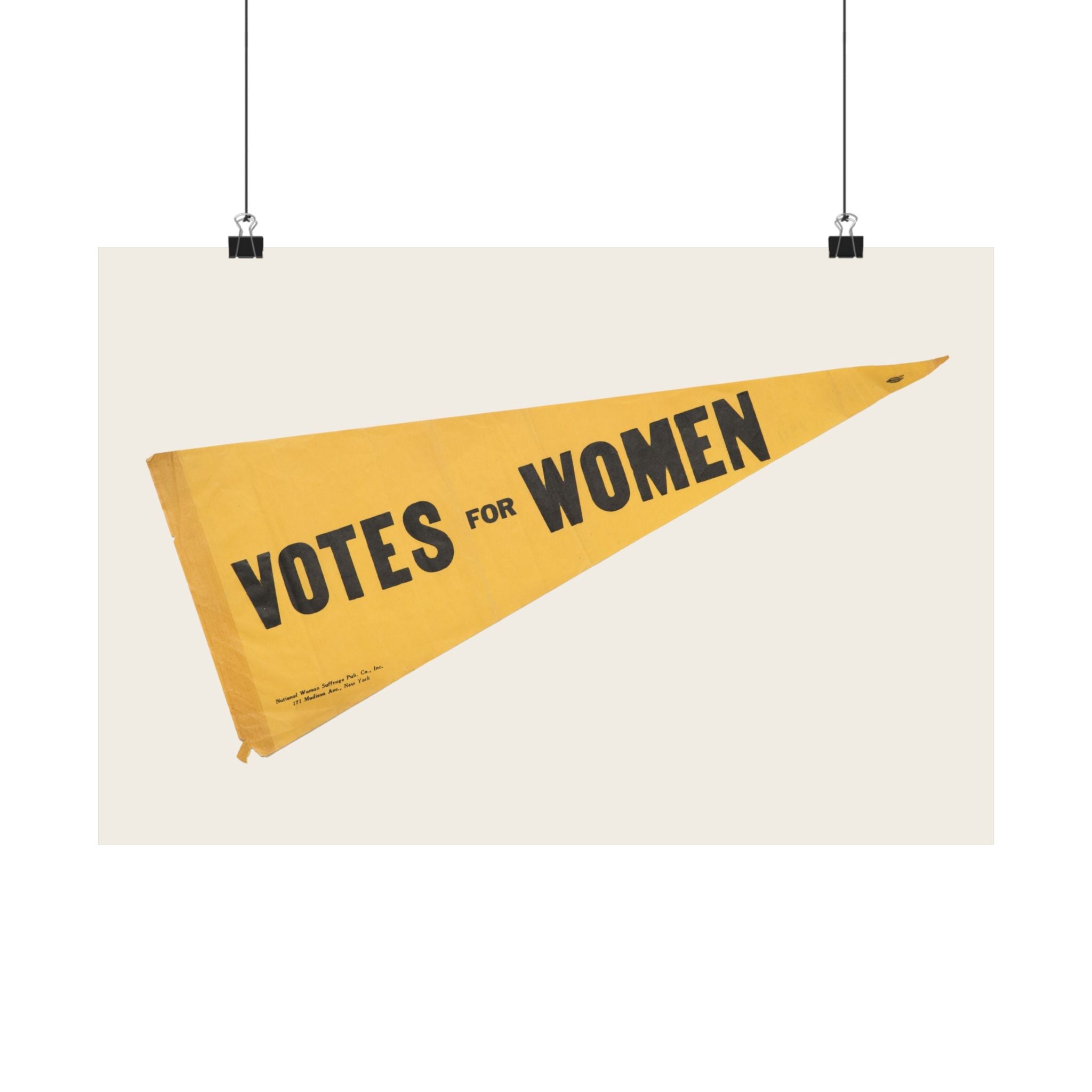 Votes for Women Horizontal Poster