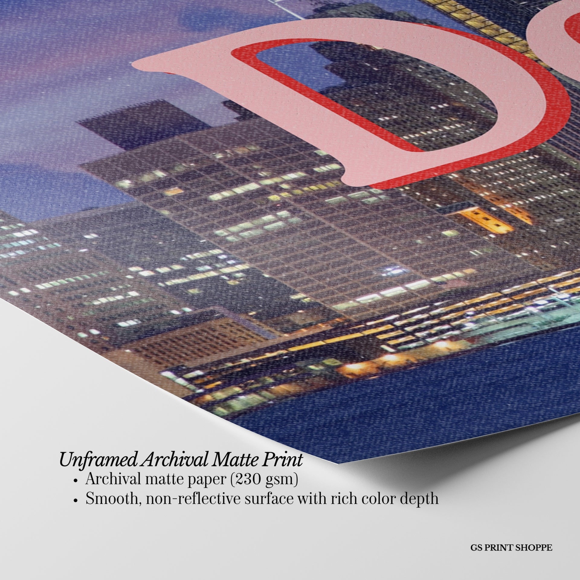 See You In Detroit Horizontal Art Print