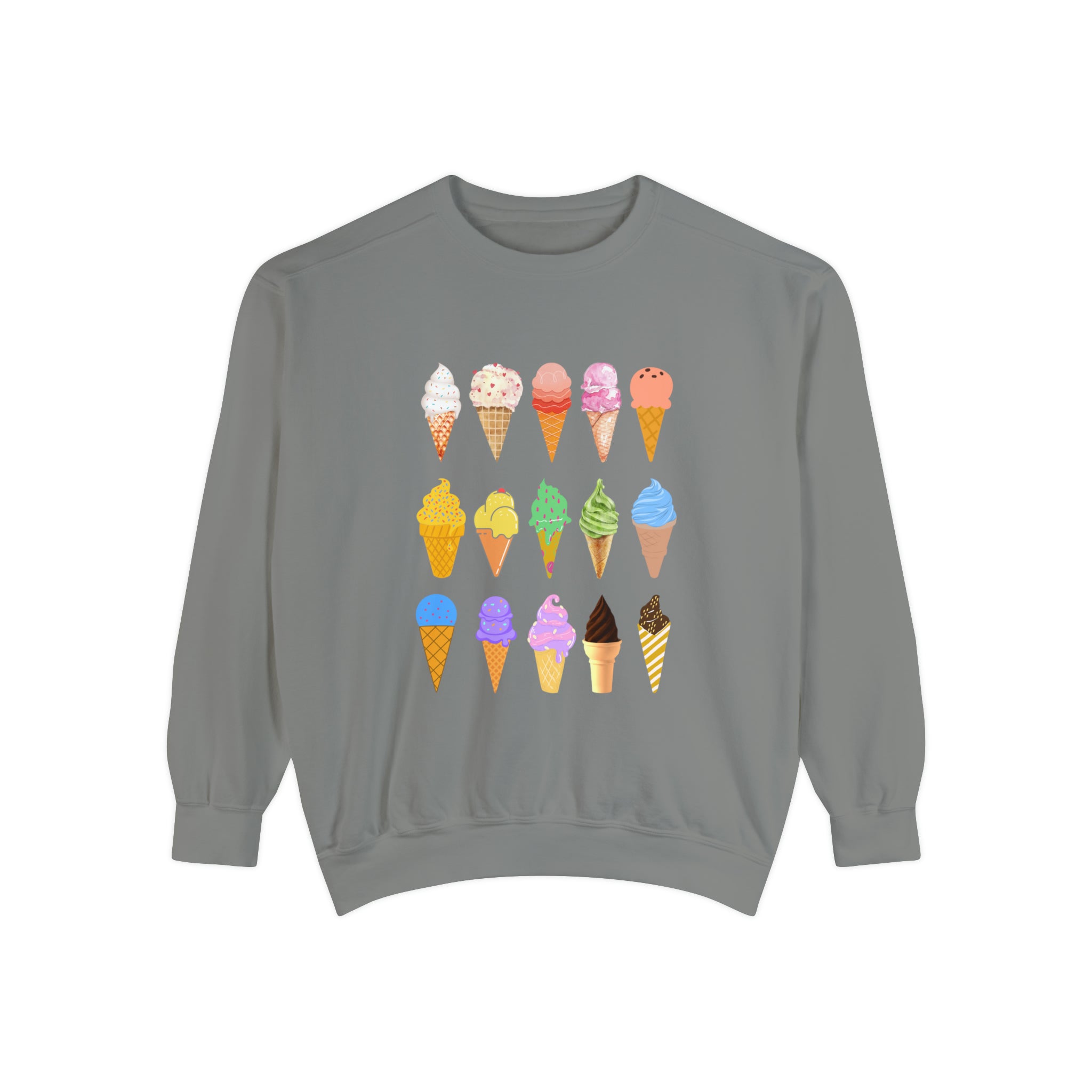 Ice Cream Comfort Colors Crewneck Sweatshirt