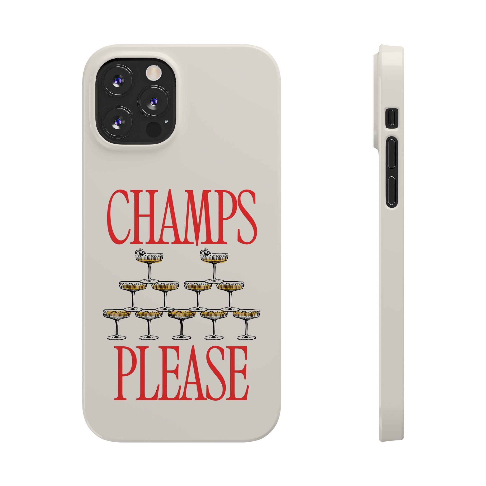 Champs Please iPhone Case