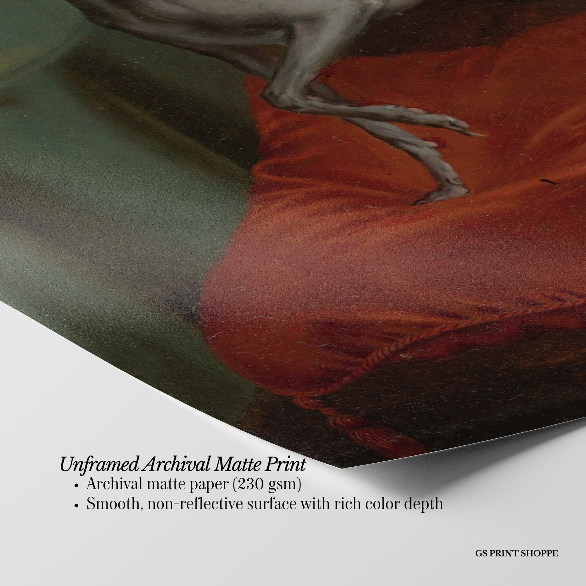 Italian Greyhound Vertical Art Print