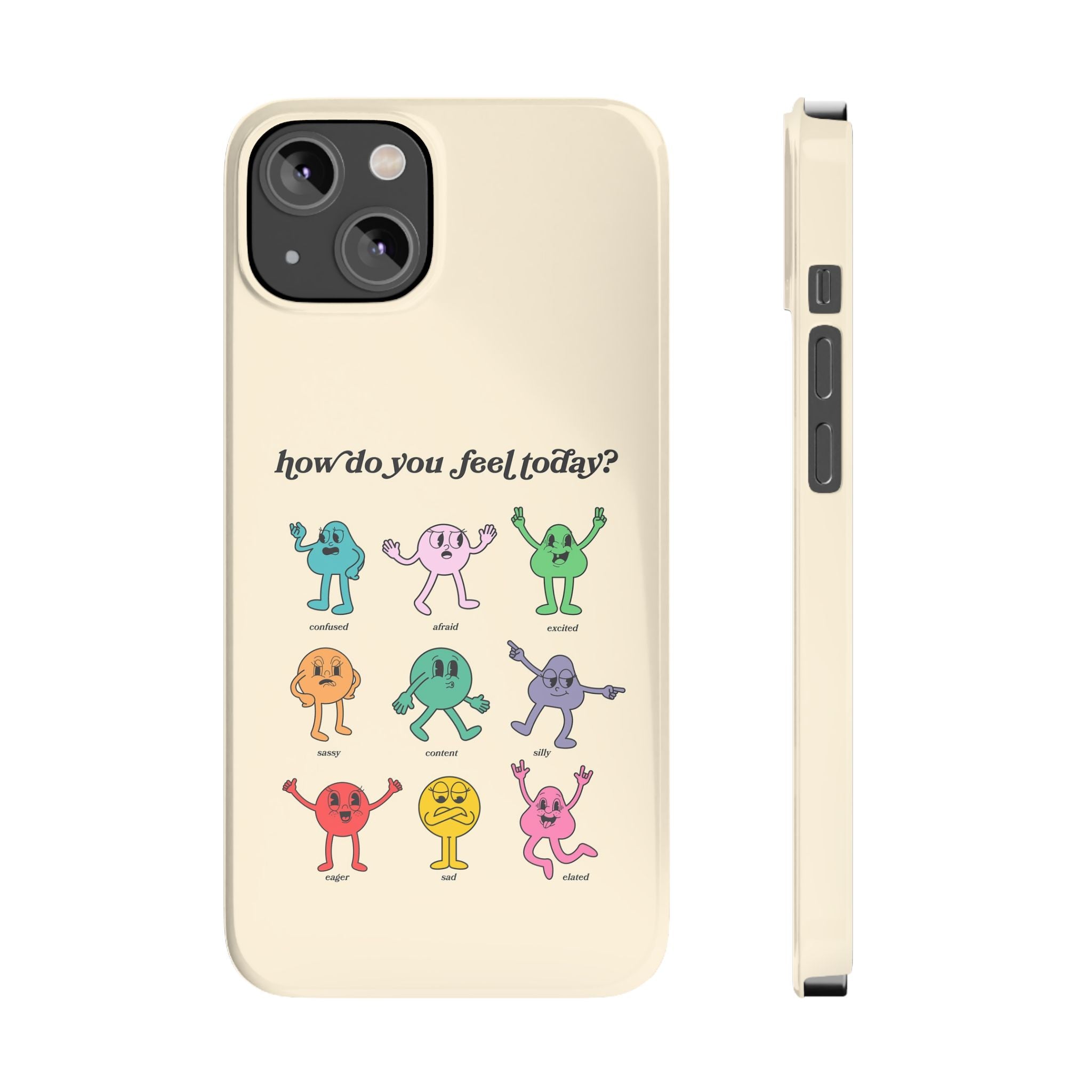 How Do You Feel Today iPhone Case