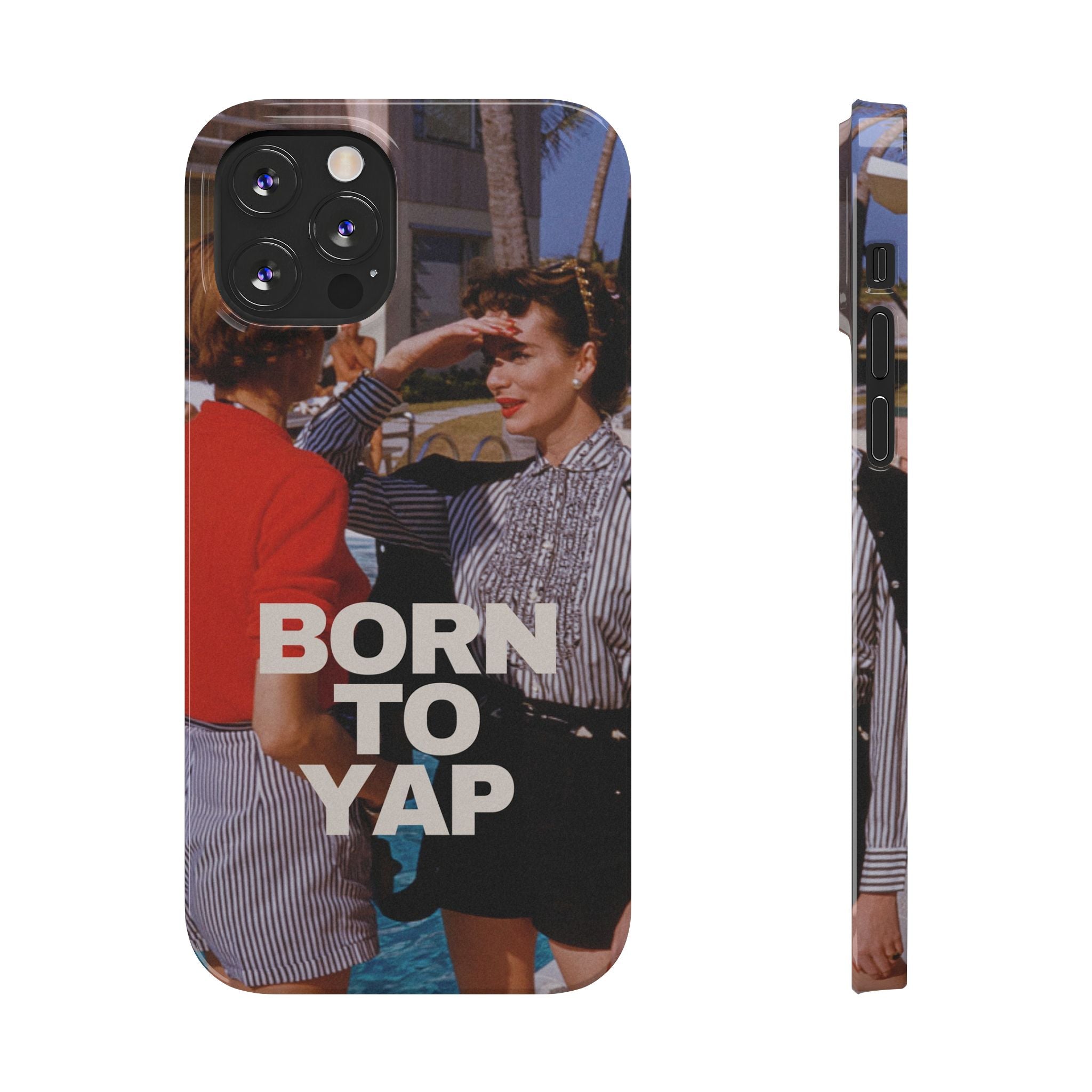 Born to Yap iPhone Case