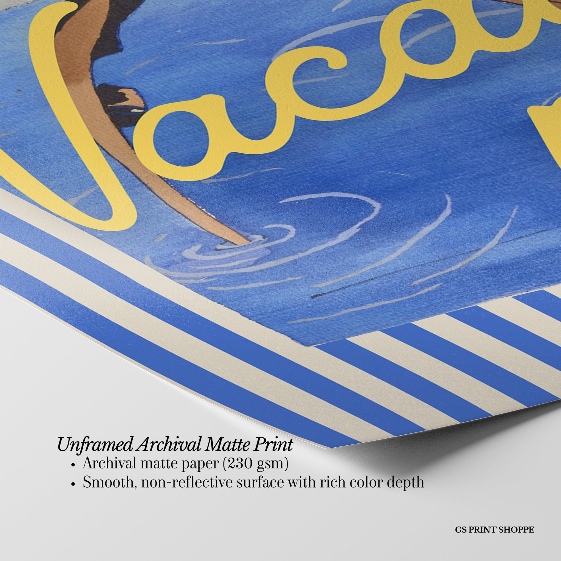 Vacation Mode Horizontal Art Print