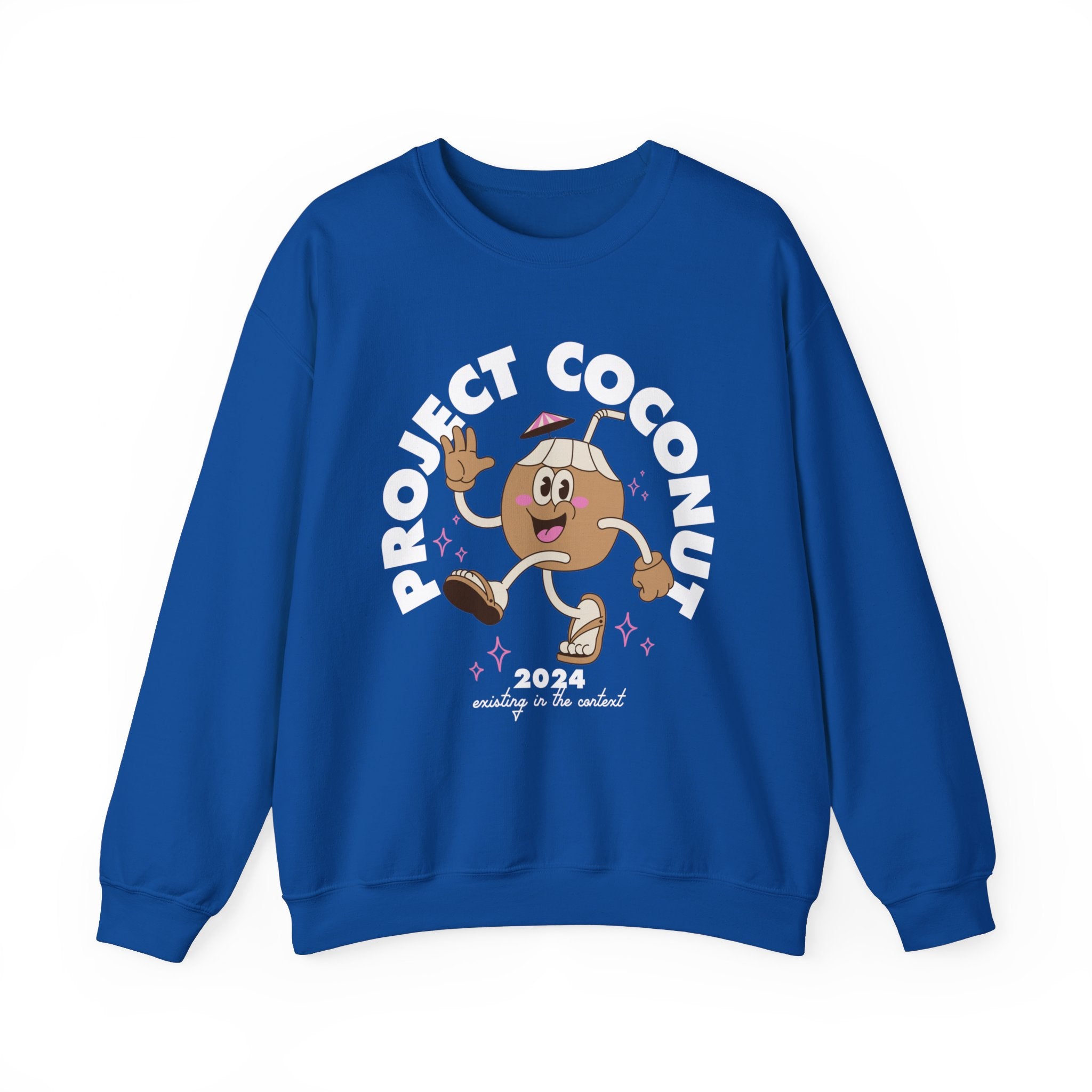 Project Coconut Kamala 2024 Gildan Crewneck Sweatshirt