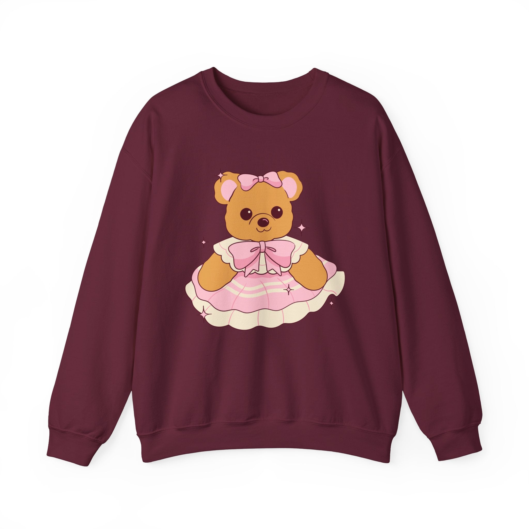 Cute Teddy Couquette Valentine Crewneck Sweatshirt