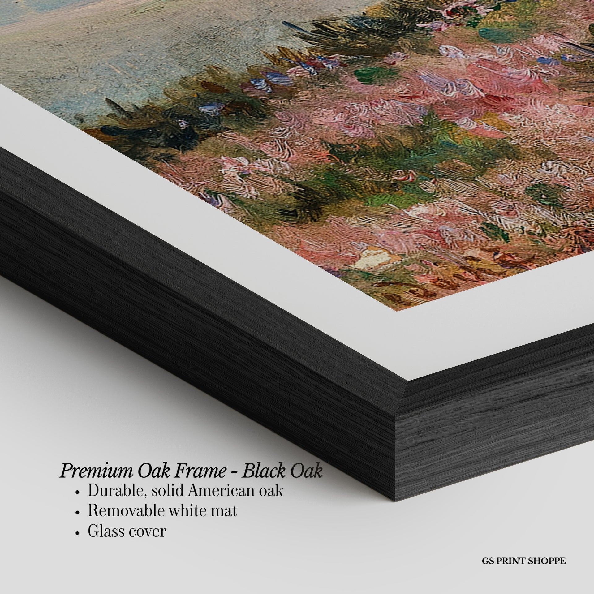 Heather in Bloom Horizontal Art Print