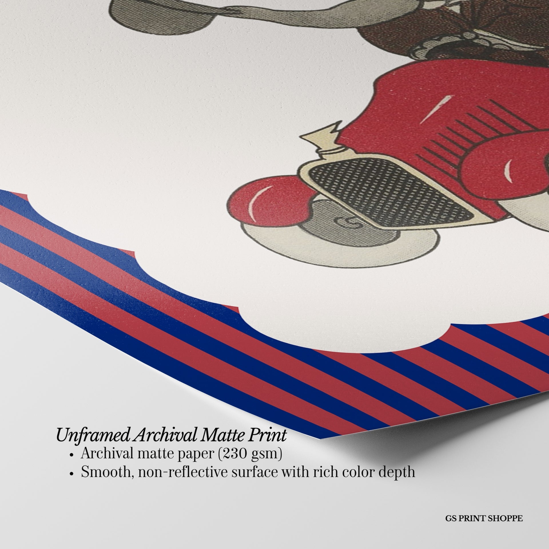 Babar Car Horizontal Art Print