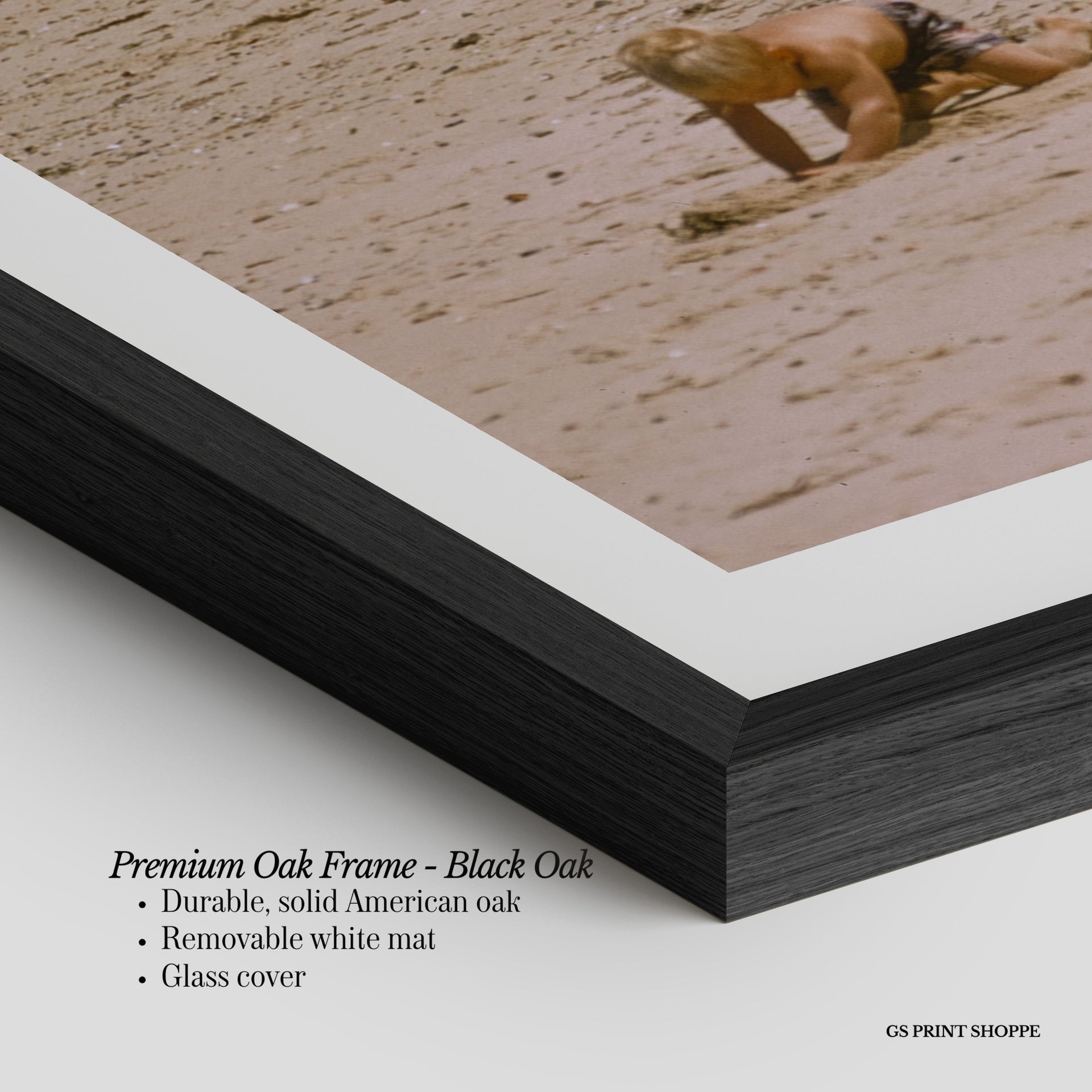 Beach Reading Horizontal Physical Art Print