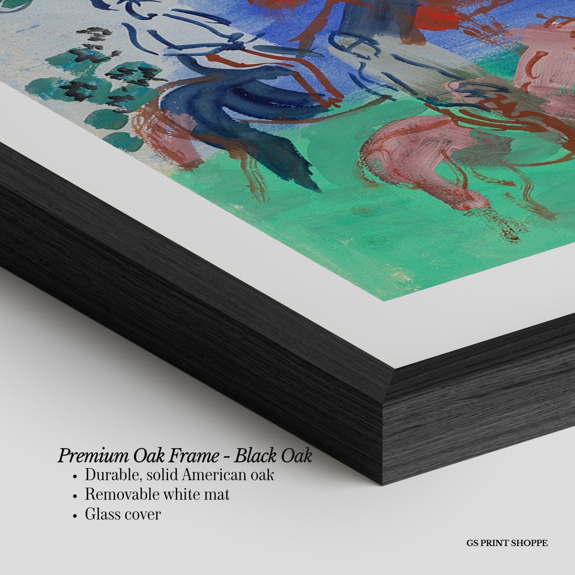 Cavaliers Sous Bois Horizontal Art Print