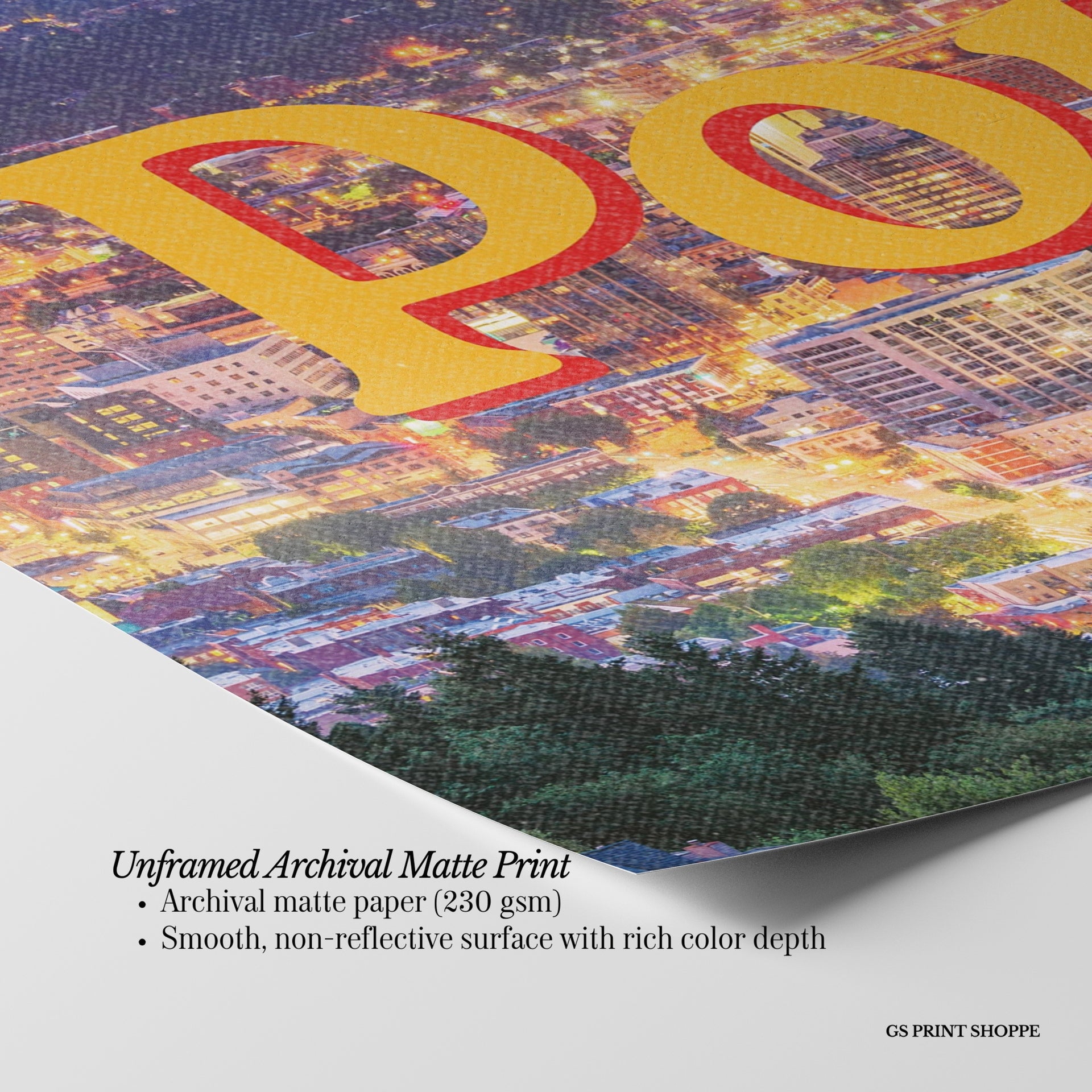 See You In Portland Horizontal Art Print