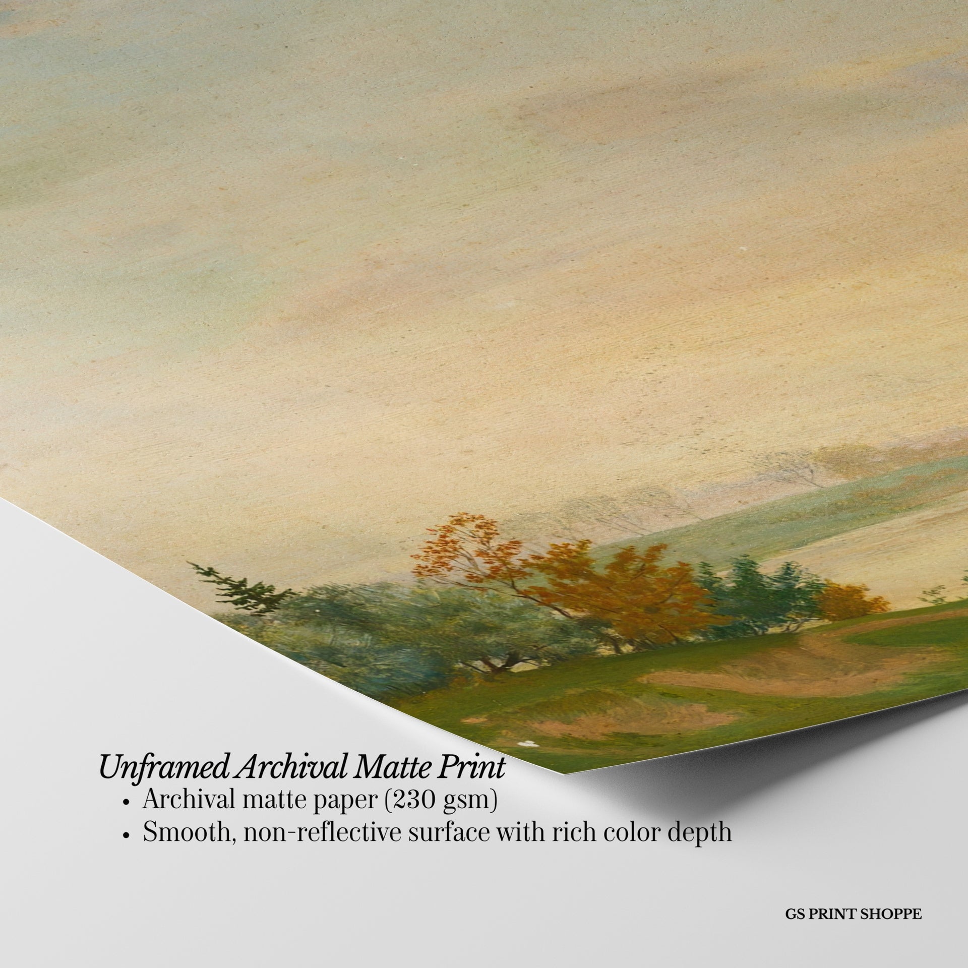 Autumn View Horizontal Art Print