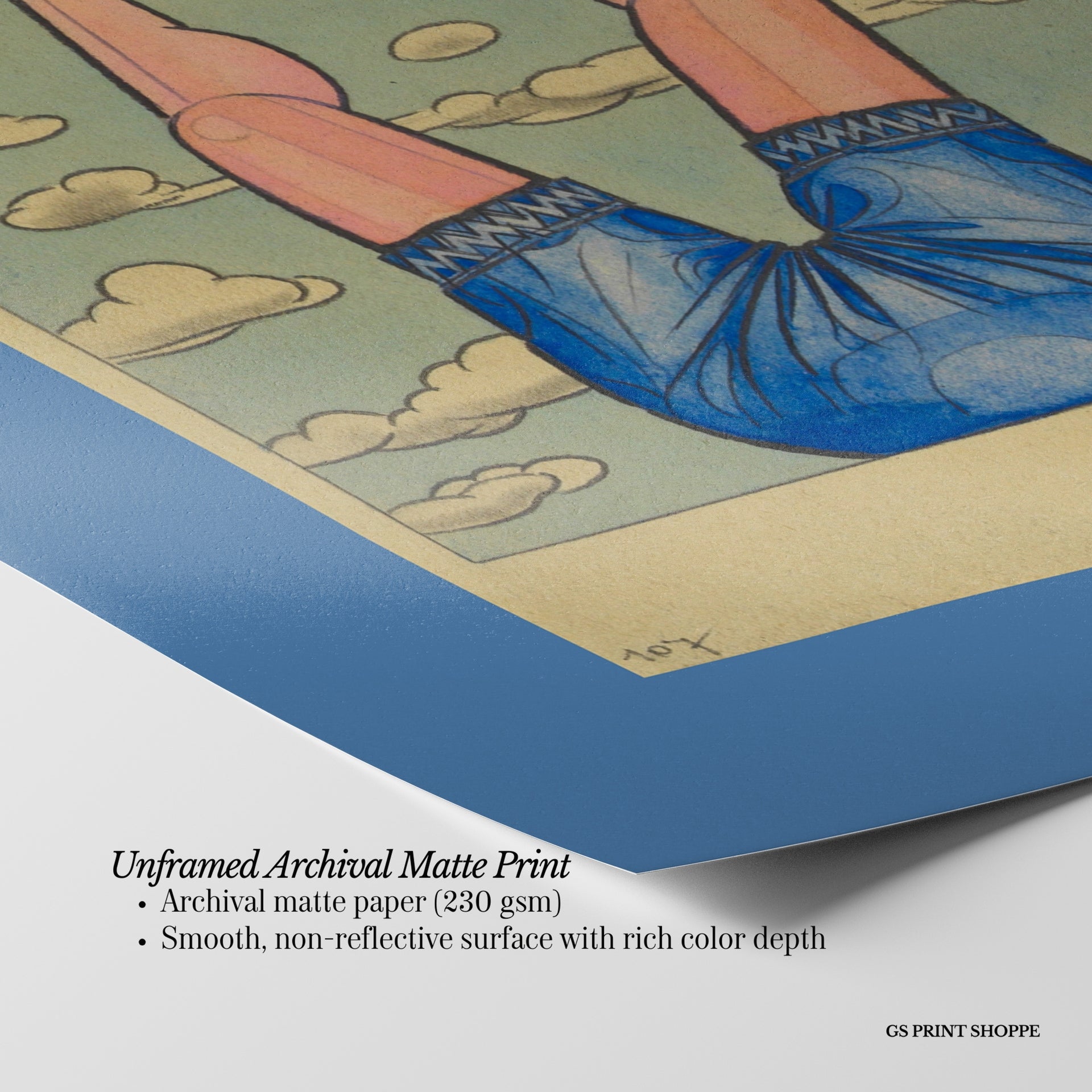 Himmelfahrt Vertical Art Print