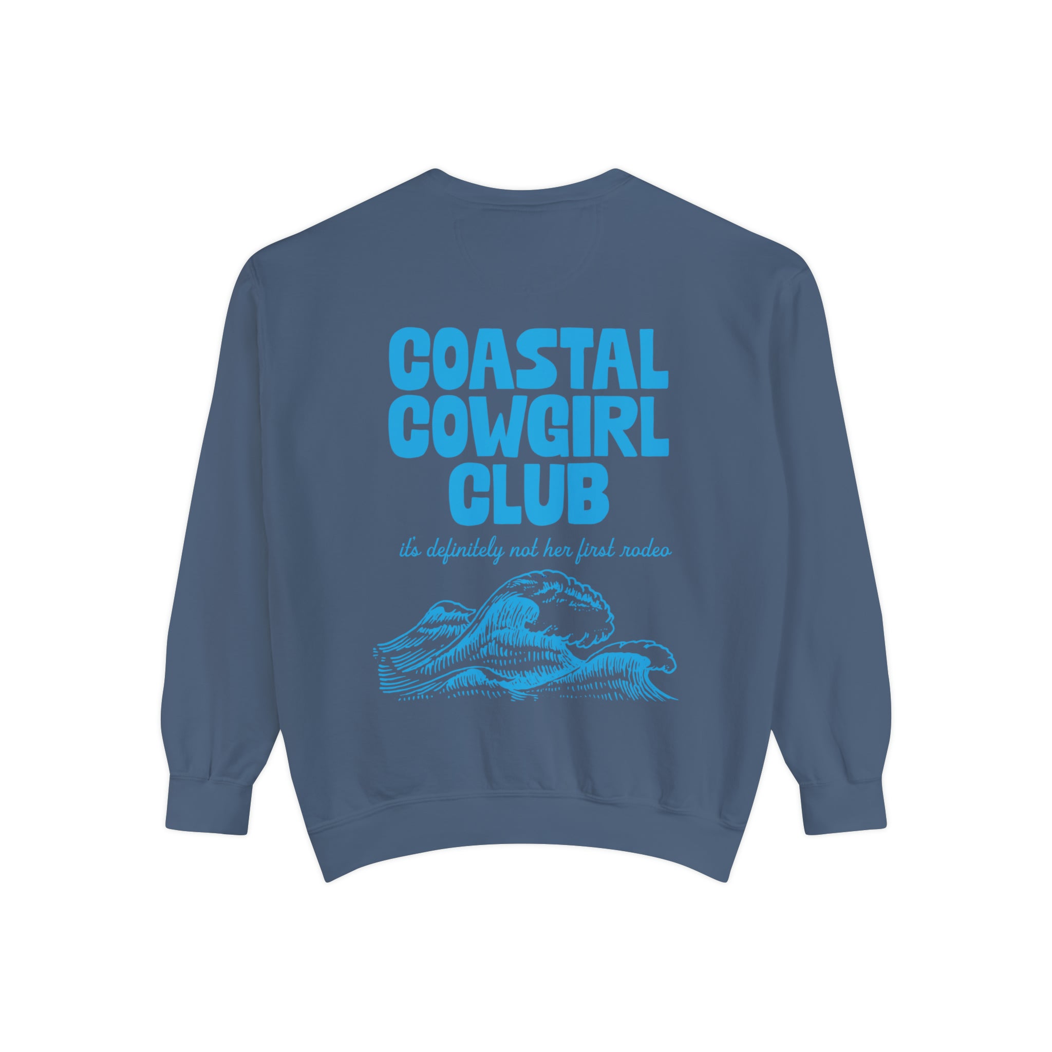 Coastal Cowgirl Comfort Colors Crewneck Sweatshirt