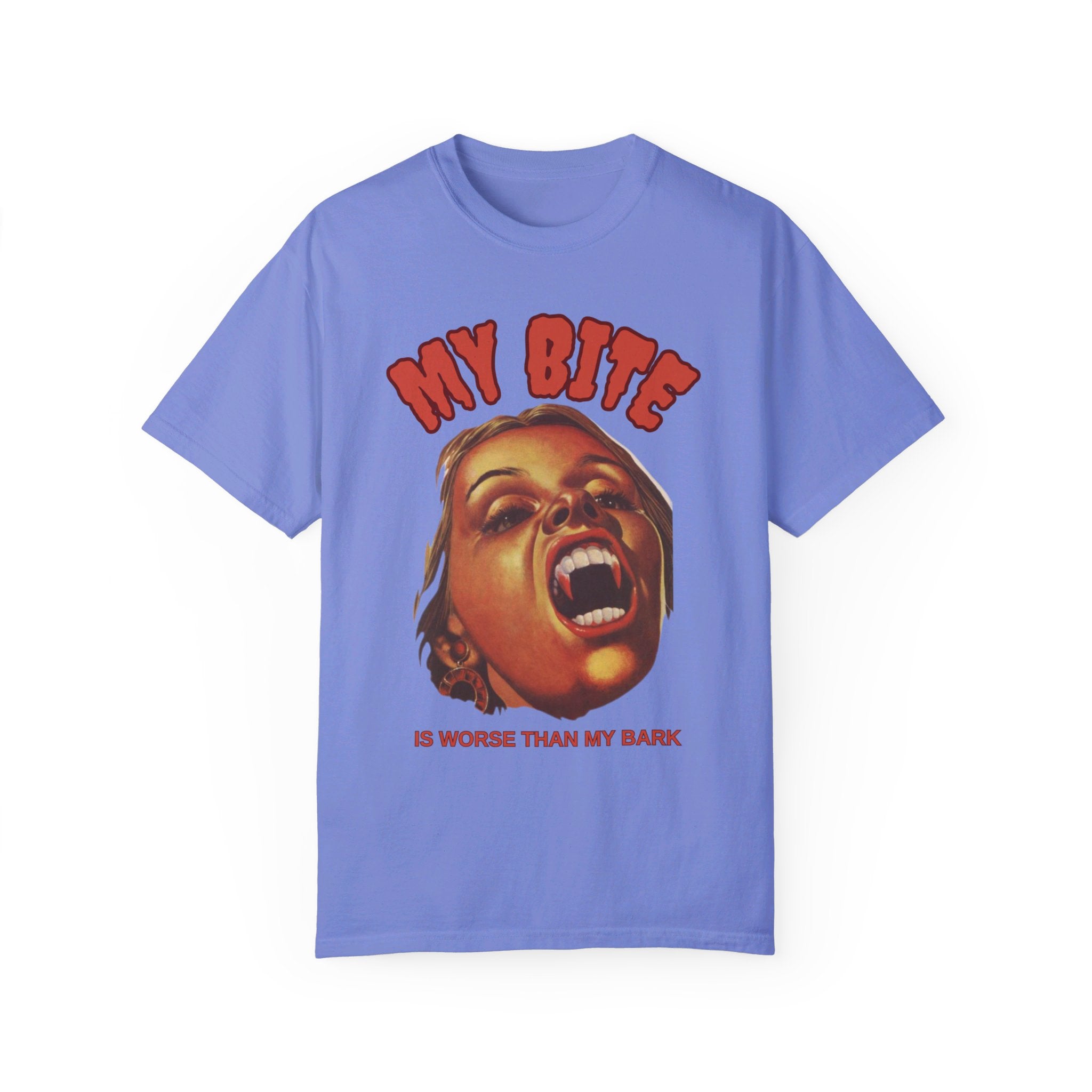 My Bite is Worse than My Bark Halloween Comfort Colors T Shirt