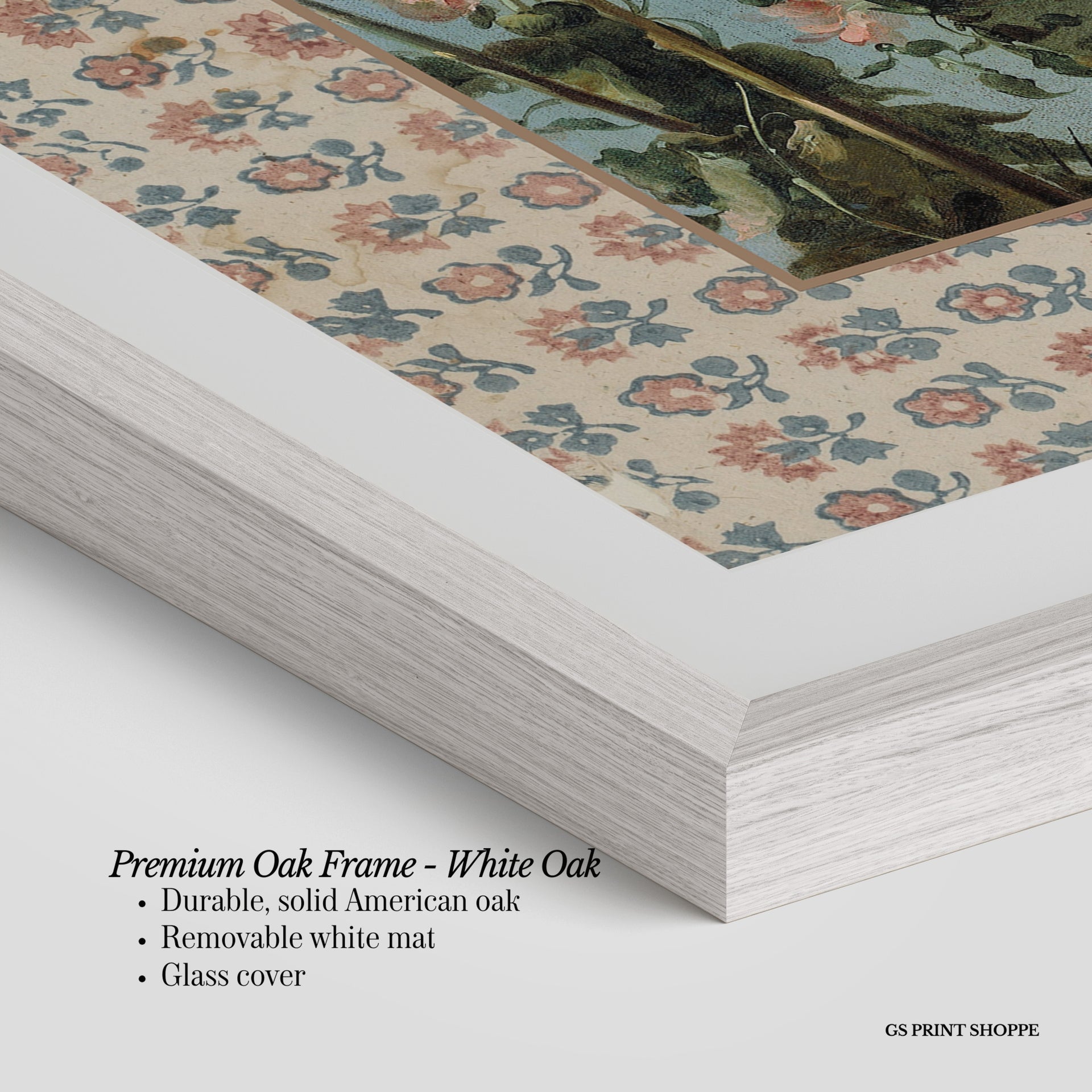 Bouquet Pattern One Horizontal Art Print