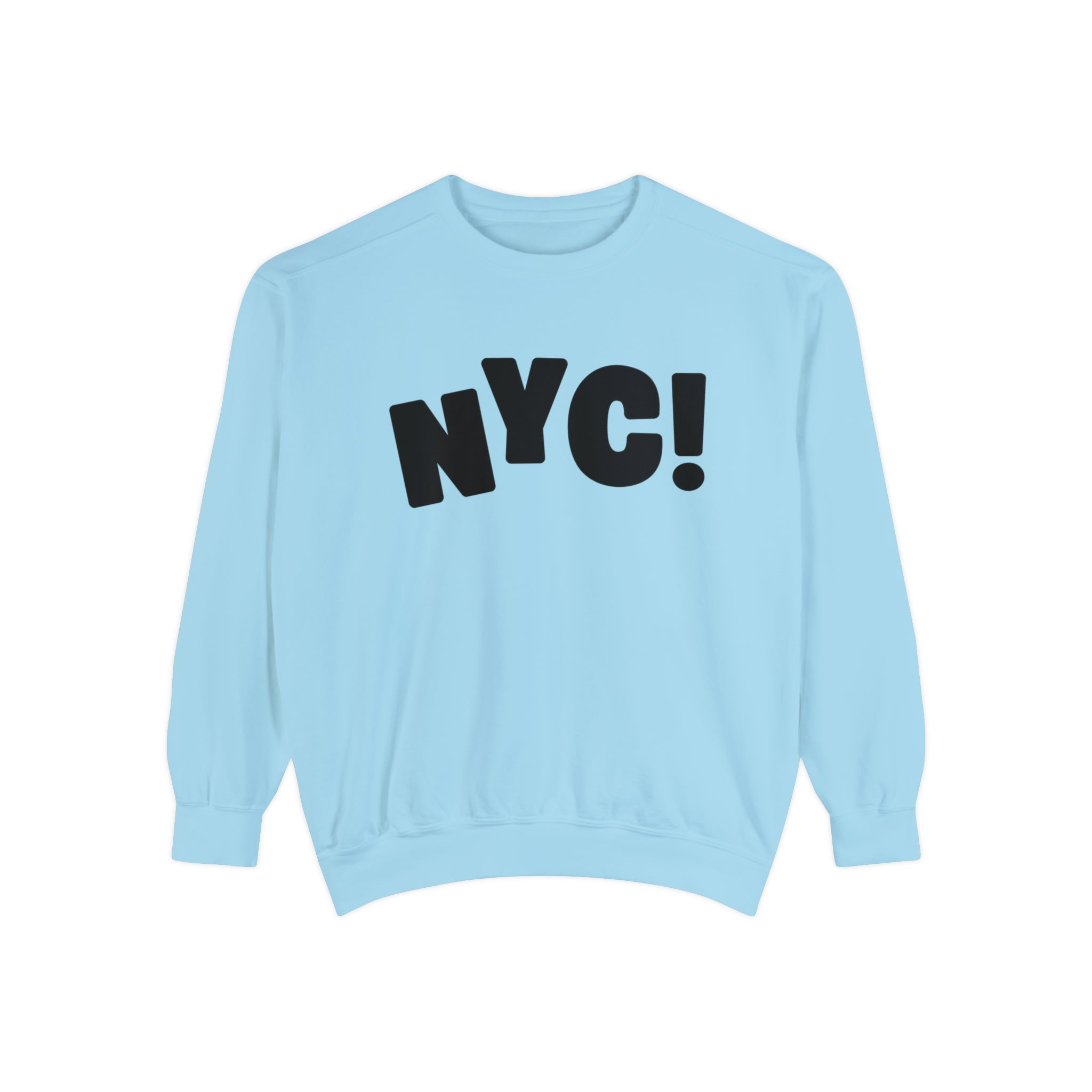 NYC New York Cit Comfort Colors Crewneck Sweatshirt