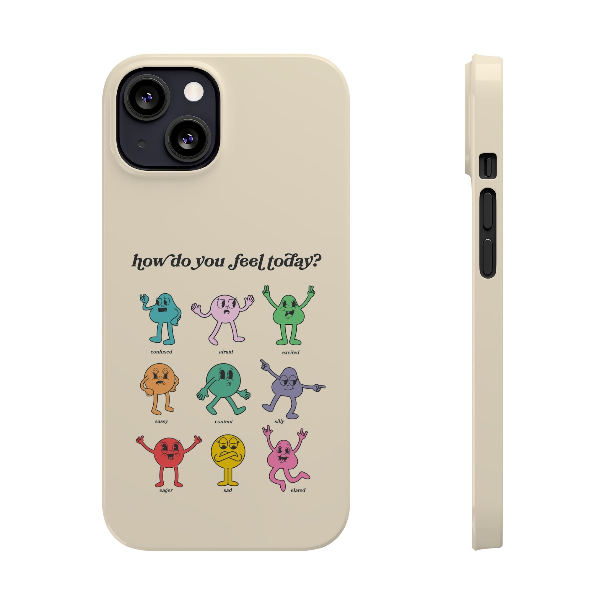 How Do You Feel Today iPhone Case