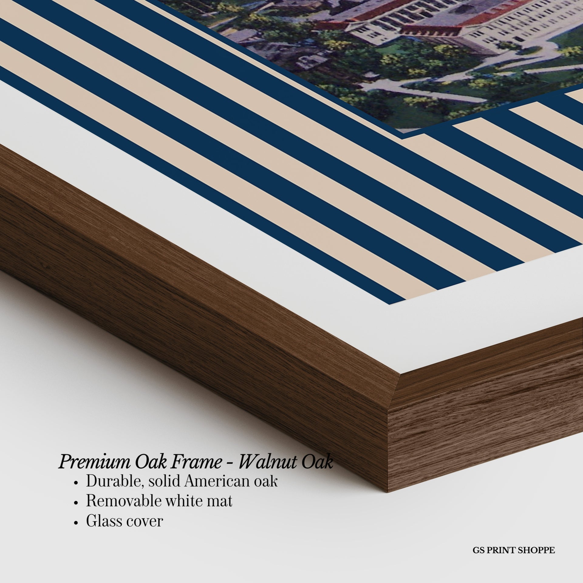 University of California Berkeley Horizontal Art Print