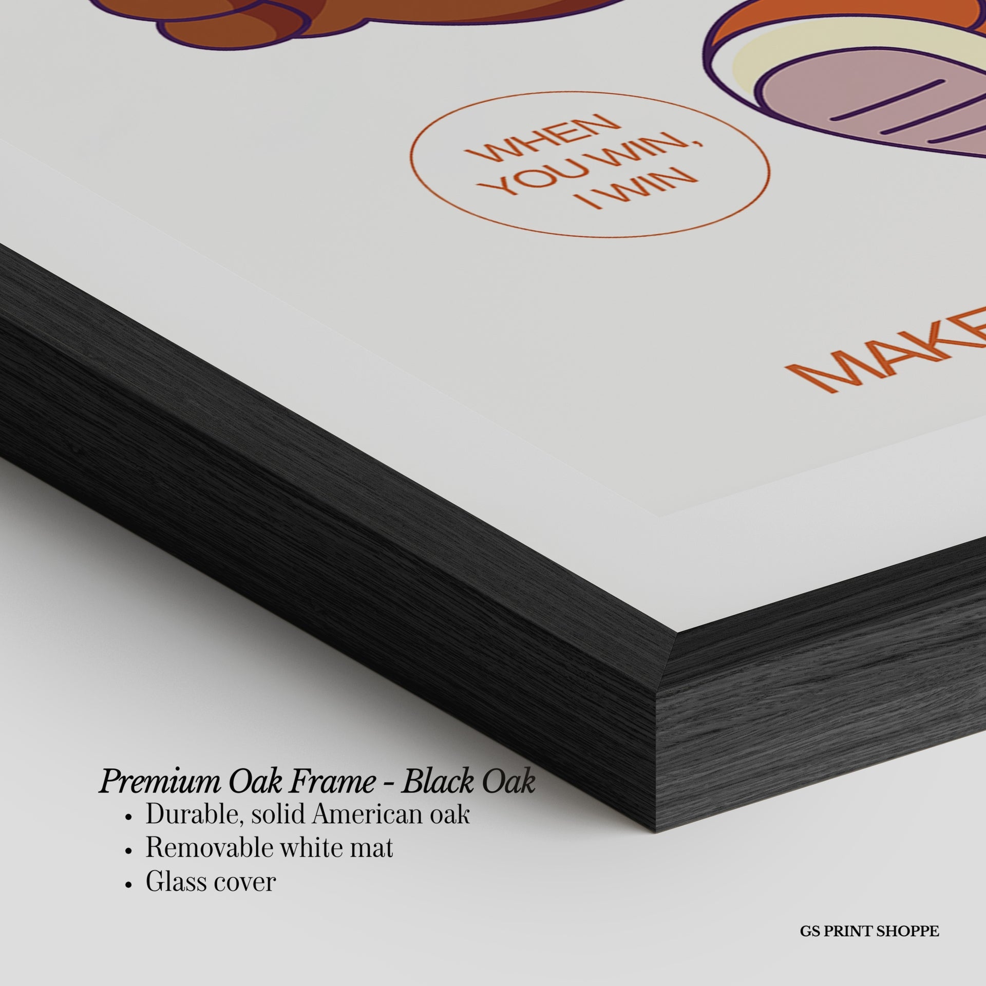 Make Every Minute Count Vertical Art Print - White