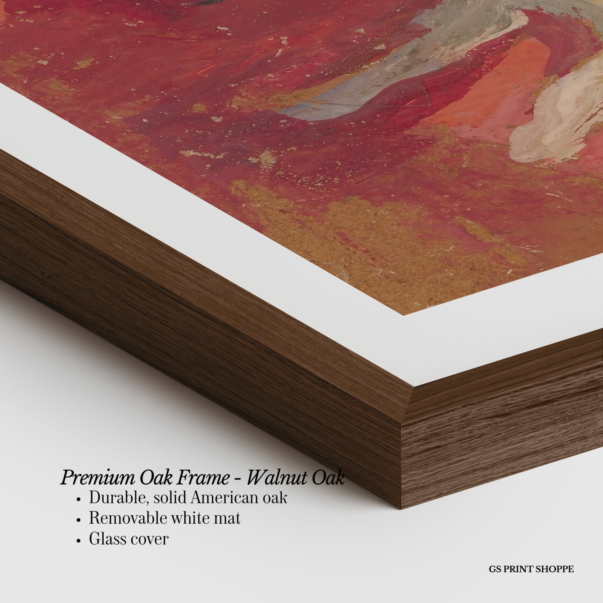 Pink Dog Laying Down Horizontal Art Print