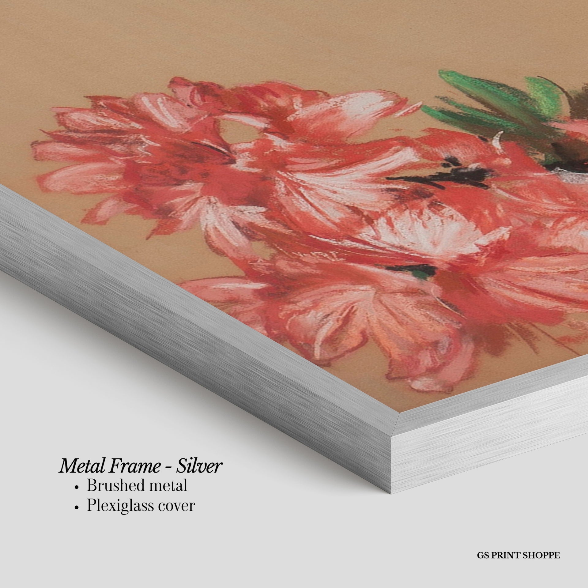 Pink Asaela Horizontal Art Print