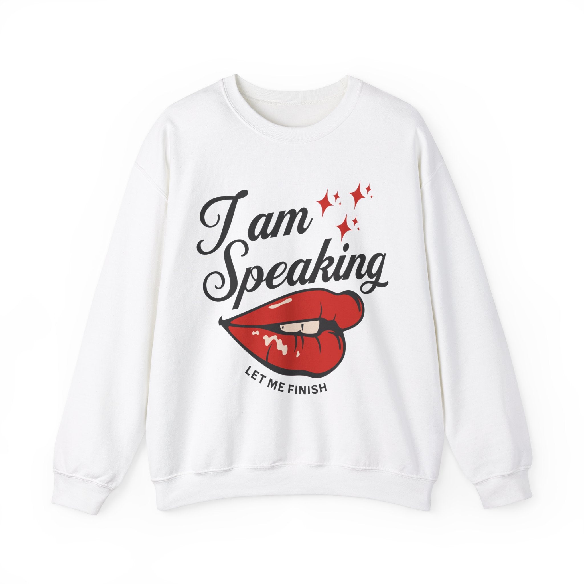 I am Speaking Feminist Crewneck Sweatshirt