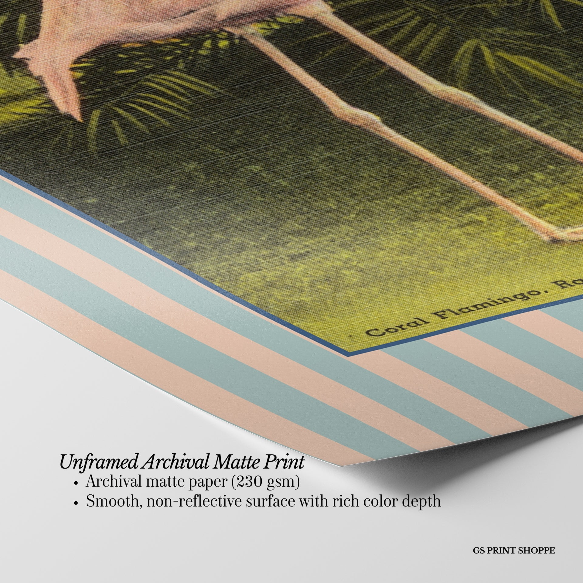 Flamingo Vertical Art Print