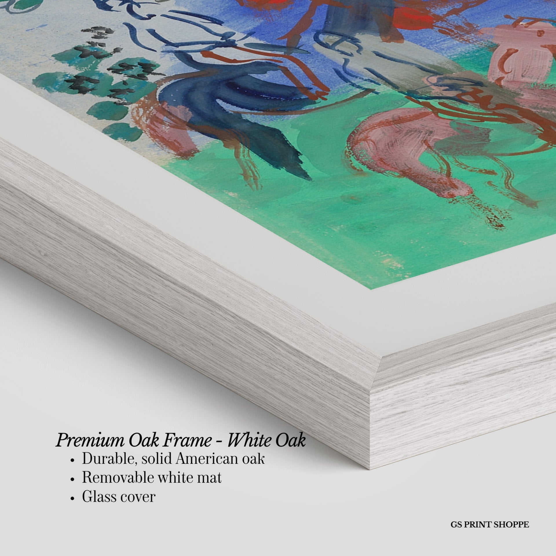 Cavaliers Sous Bois Horizontal Art Print