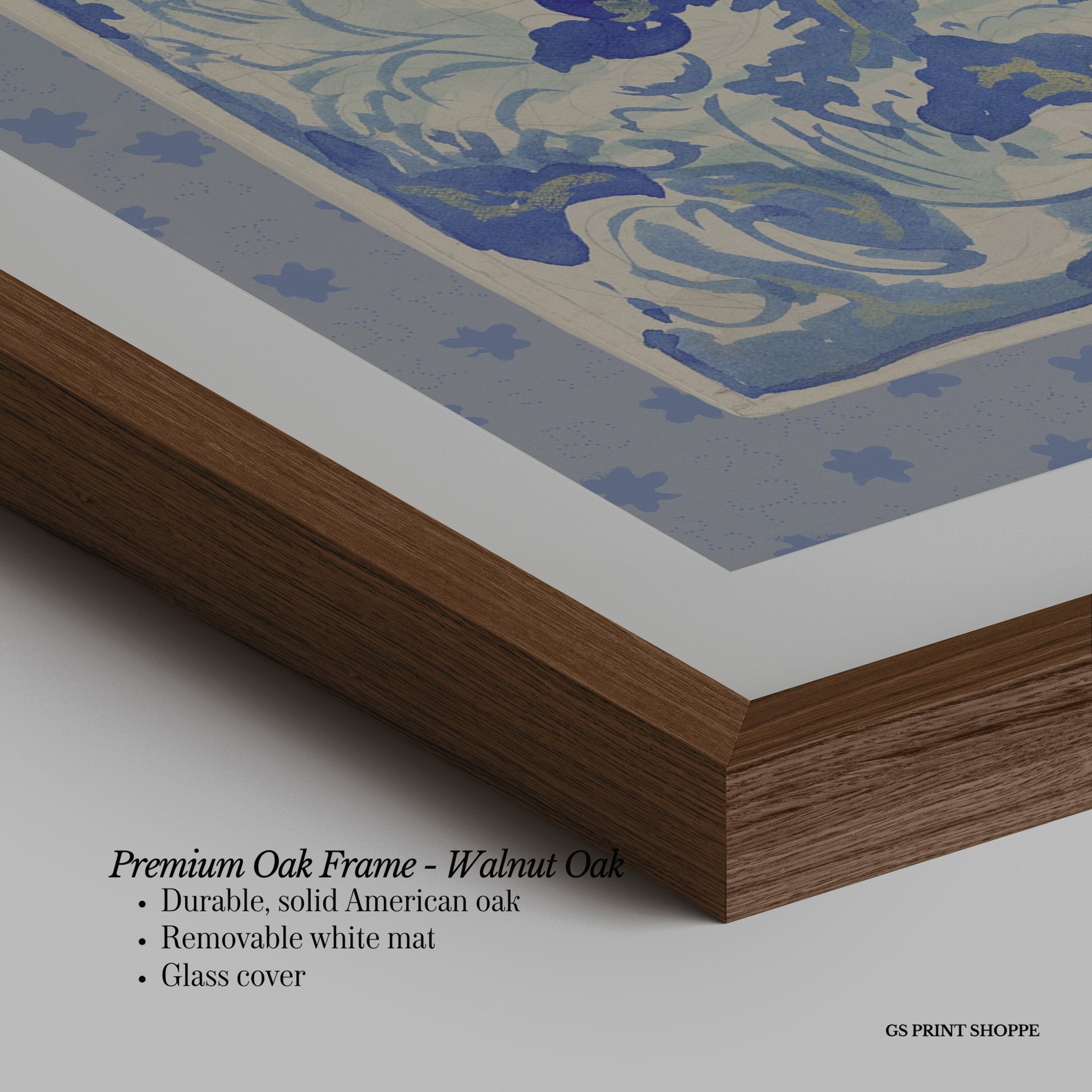 Surfboard Painting Horizontal Art Print