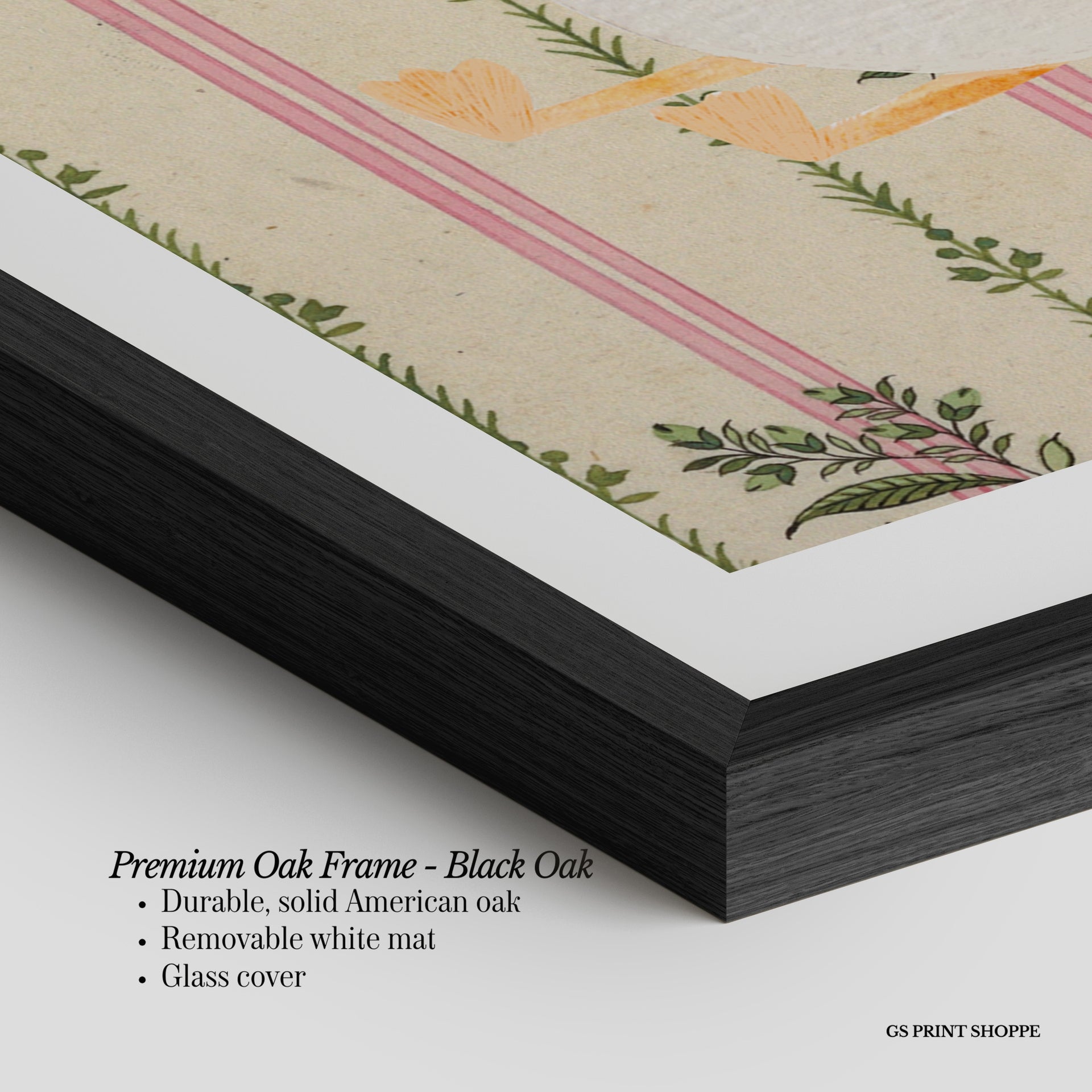 Palm Goose Vertical Art Print