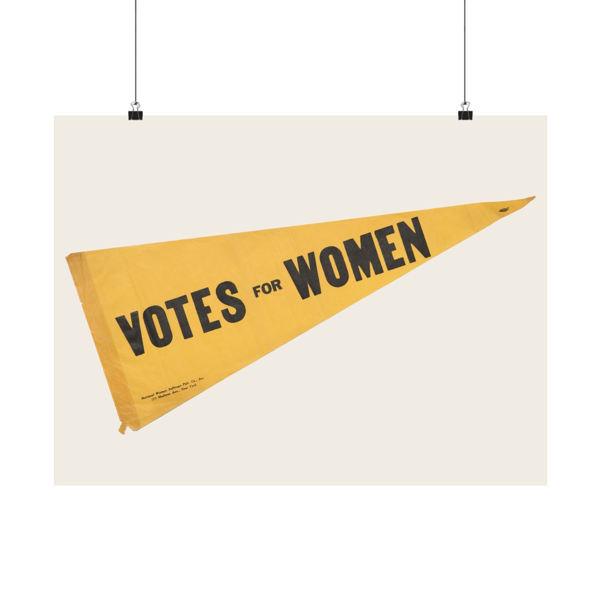 Votes for Women Horizontal Poster