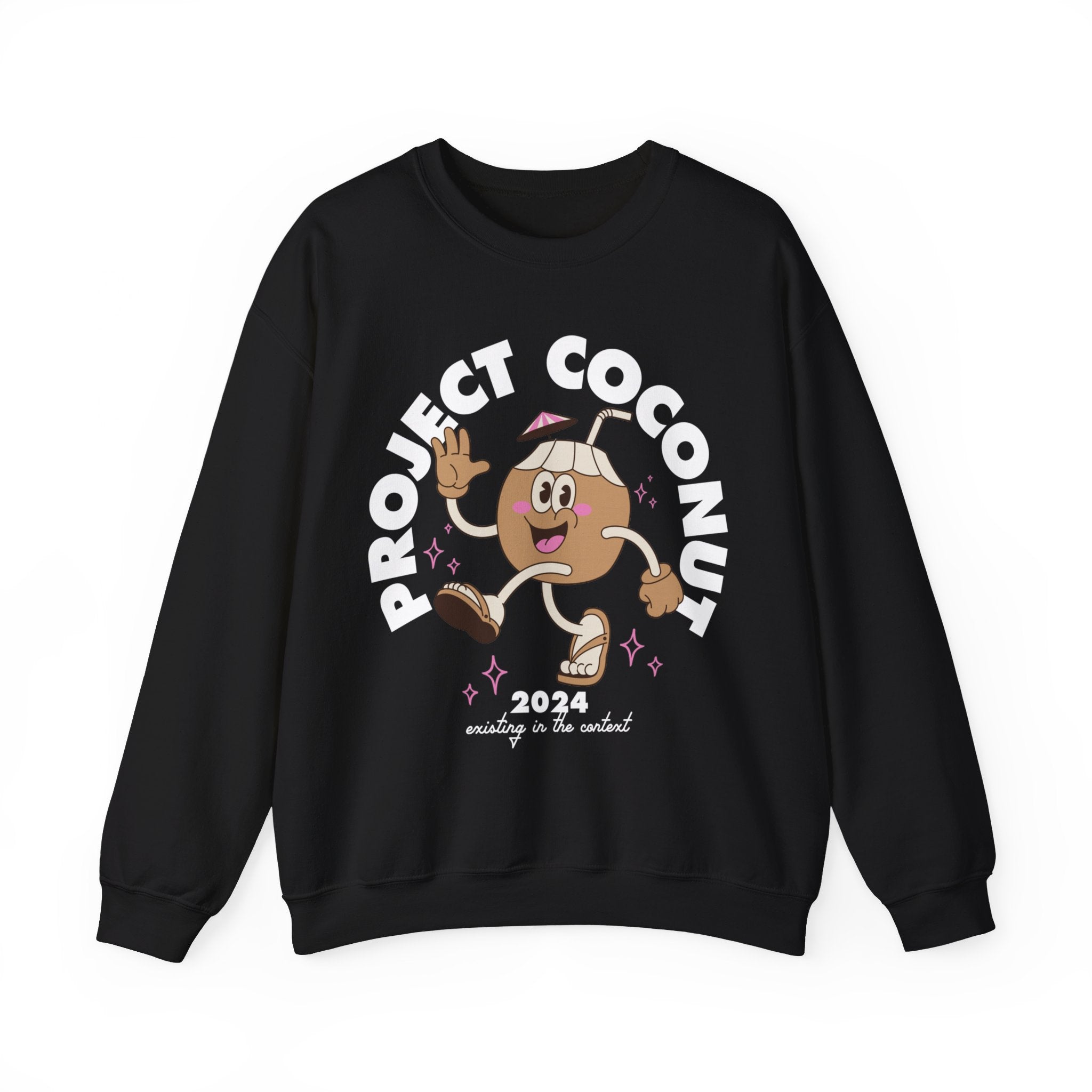 Project Coconut Kamala 2024 Gildan Crewneck Sweatshirt