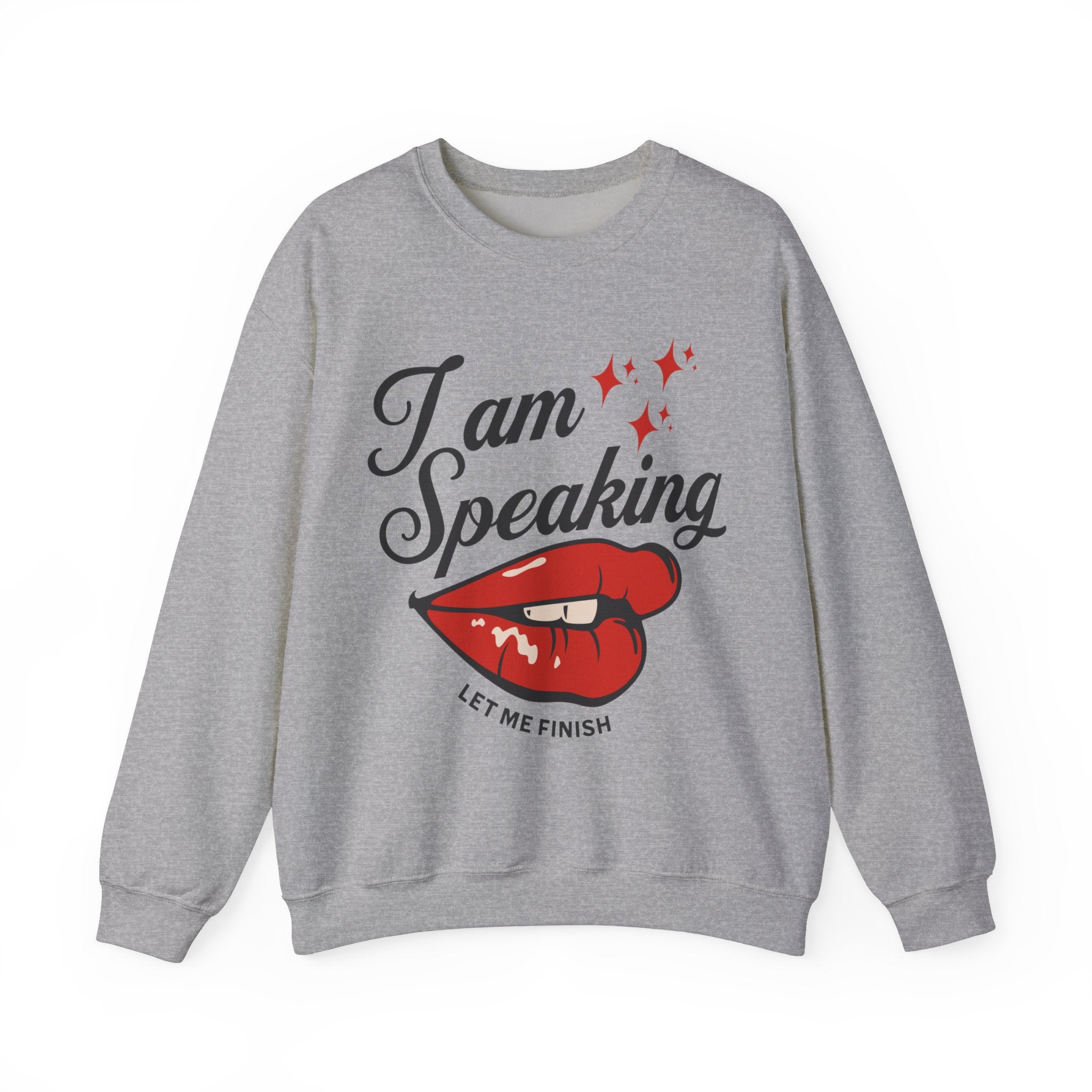 I am Speaking Feminist Crewneck Sweatshirt